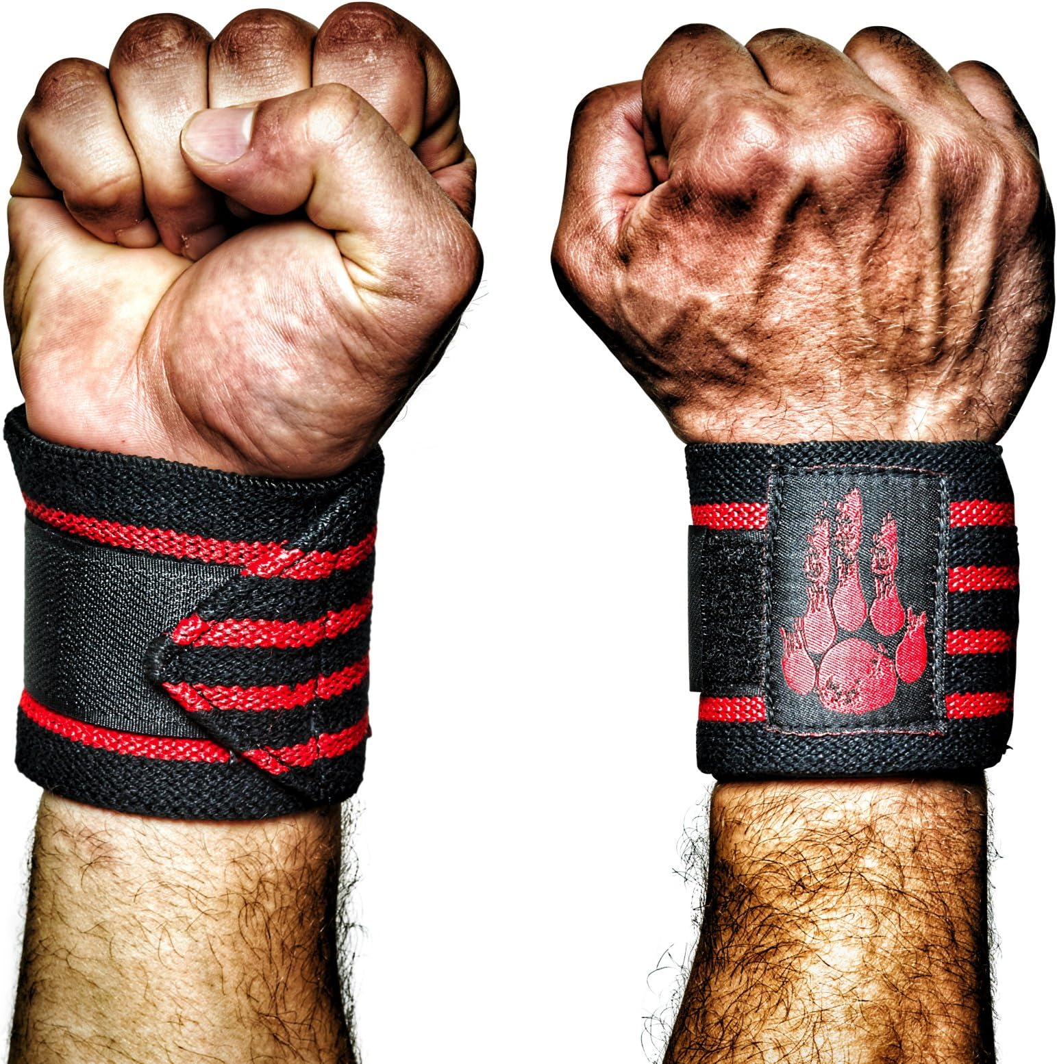 MANIMAL Wrist Wraps for Weightlifting - Professional Wrist Straps for Men and Women - Strength Training, Bodybuilding, Powerlifting, Cross Fit - Eliminate Wrist Pain with Durable Support (Since 2010)