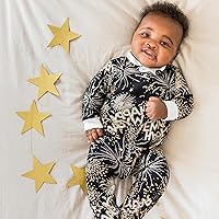 Vista 156 de Burt's Bees Baby - Pijama de una pieza para bebé, mameluco para dormir y jugar, algodón 100% orgánico, cremallera frontal Guitarra acústica.