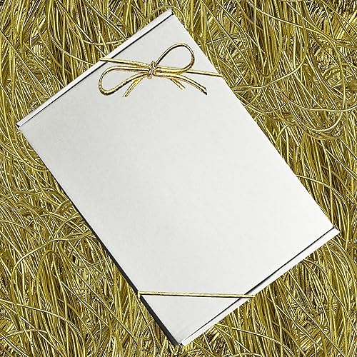 Miniatura 8 de K-Kraft Bucles elásticos para manualidades y fácil envoltura de regalos (8 pulgadas, dorado)