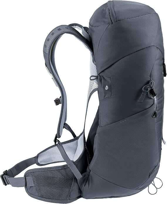 Deuter AC Lite 24L Hiking & Daypack Backpack with Steel Frame & Superior Breathability - Black