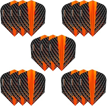 Harrows Quantum Dart Flights | 5 x Sets Darts Flights 15 Flights Total I 100 Micron Dart Flights I Premium Extra Strong Made in UK I Professional Darts Accessories