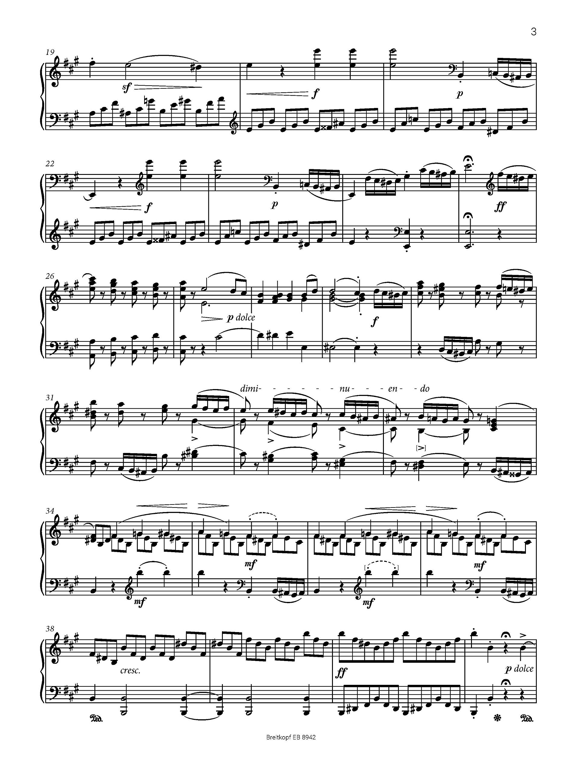 Sämtliche Klaviersonaten Band II: Sonaten mit Opuszahl. Breitkopf Urtext (EB 8942)