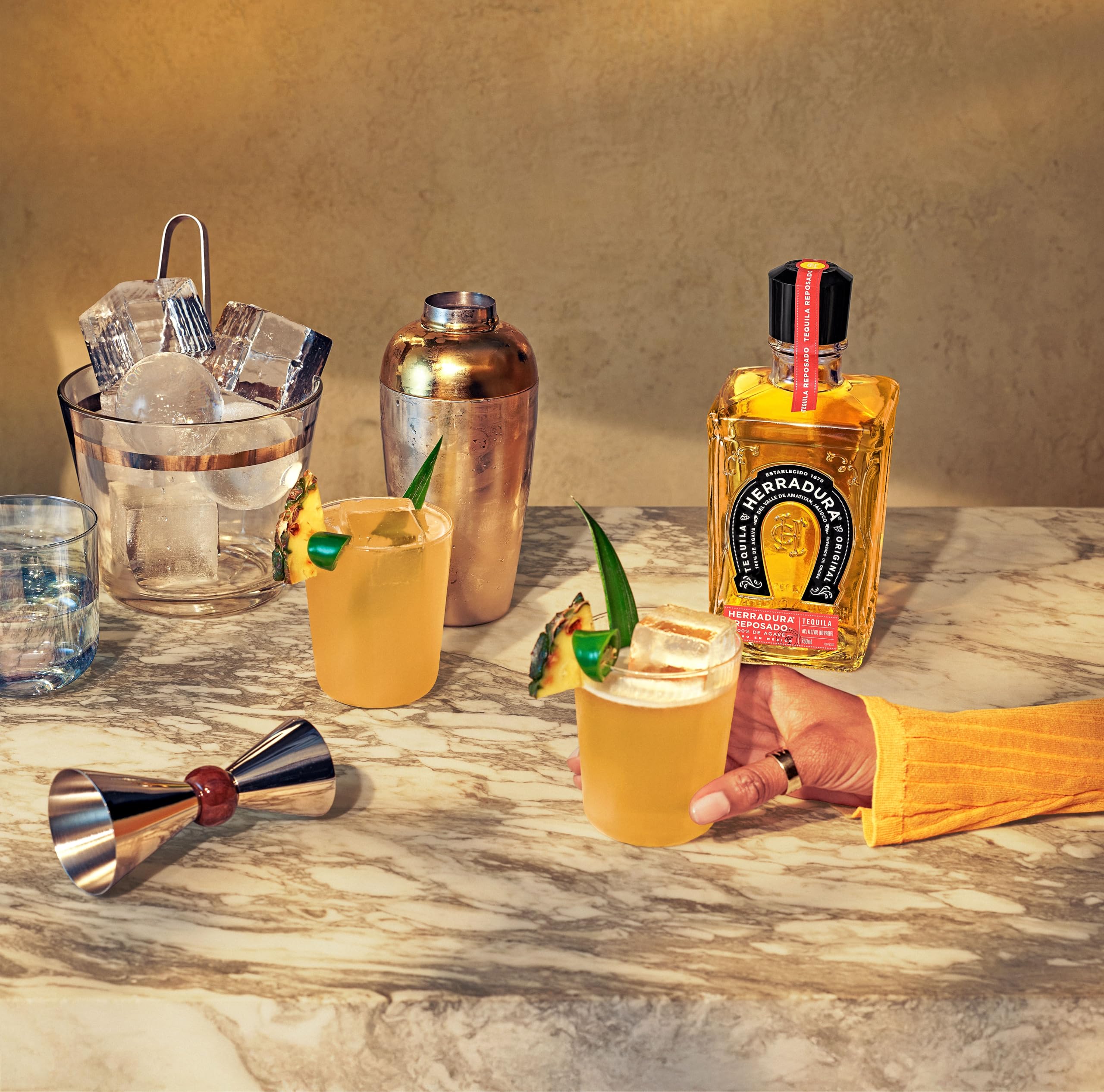 Herradura Tequila Reposado, 100% Agave, Con caja para regalar, 700 ml
