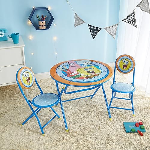 Miniatura 25 de Marvel Spiderman - Juego de mesa redonda plegable de 3 piezas y sillas a partir de 3 años Spiderman,Bob