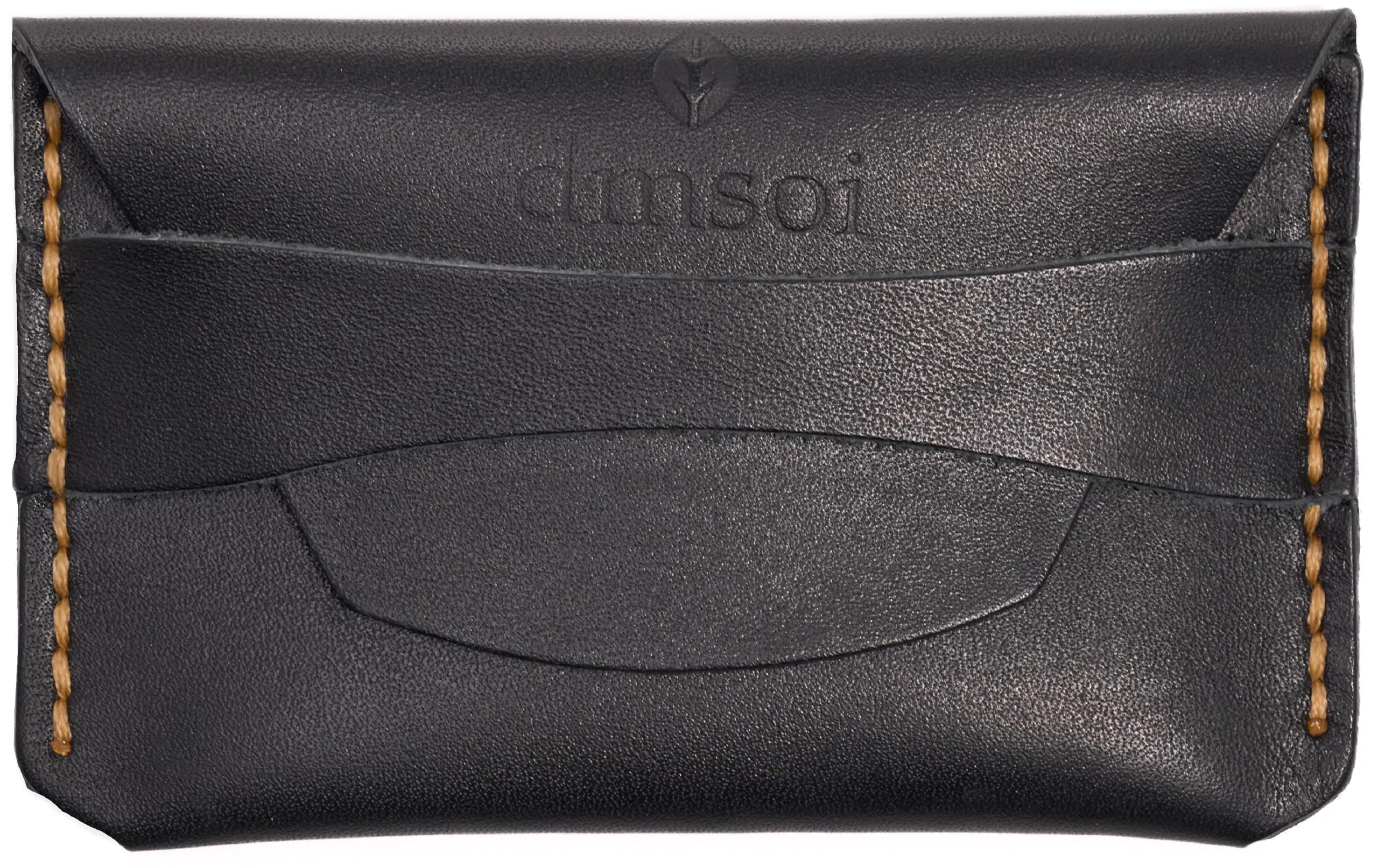 Handmade Genuine Leather Box Card Holder Premium Handmade Minimalist Coin Cash Card Holder Multi-Purpose Pocket Case for Jewelry