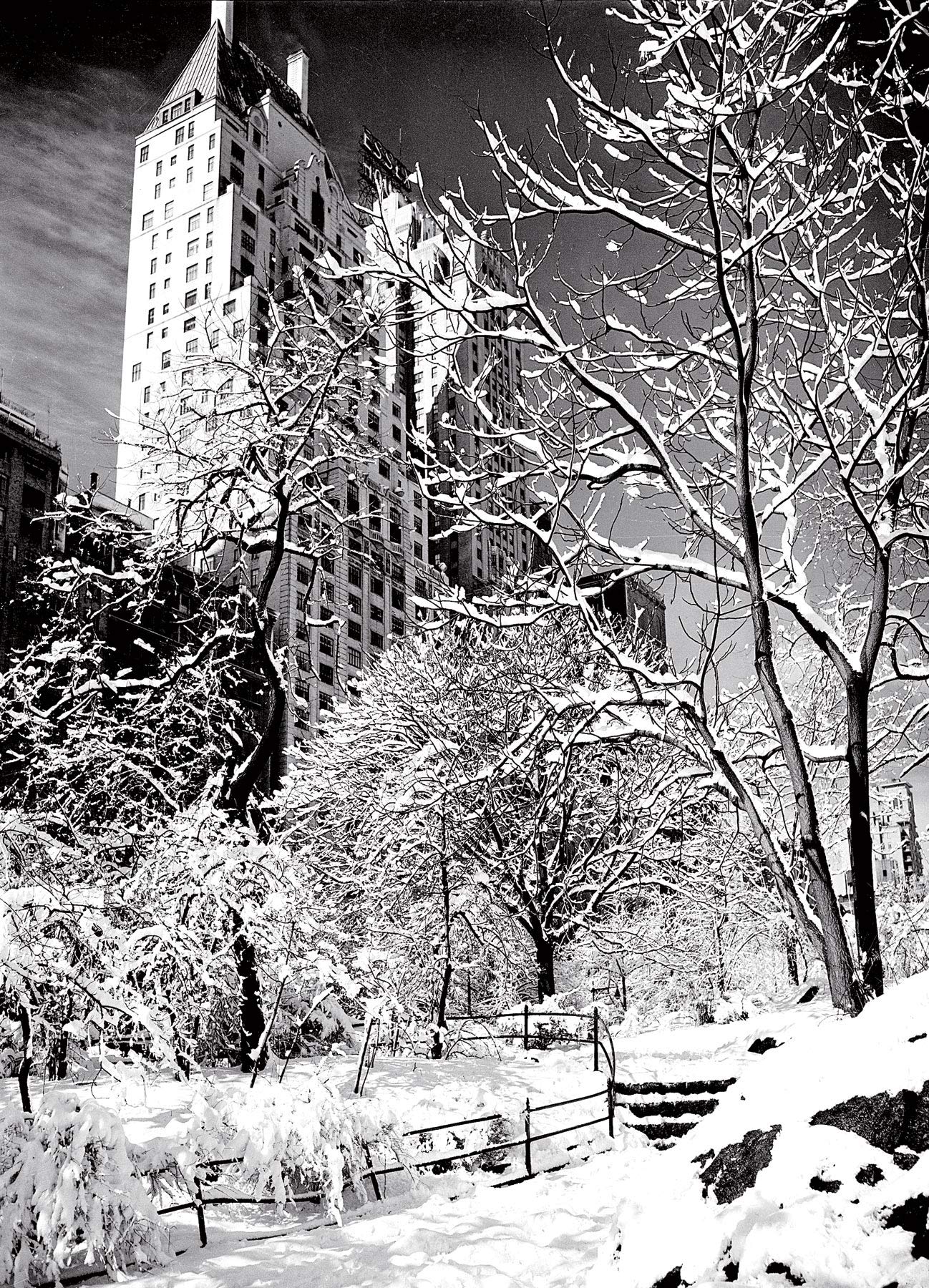 Psaris ProductionsCentral Park in Snow, New York Christmas Cards Boxed Set of 12 Holiday Cards And 12 Envelopes. Made in USA