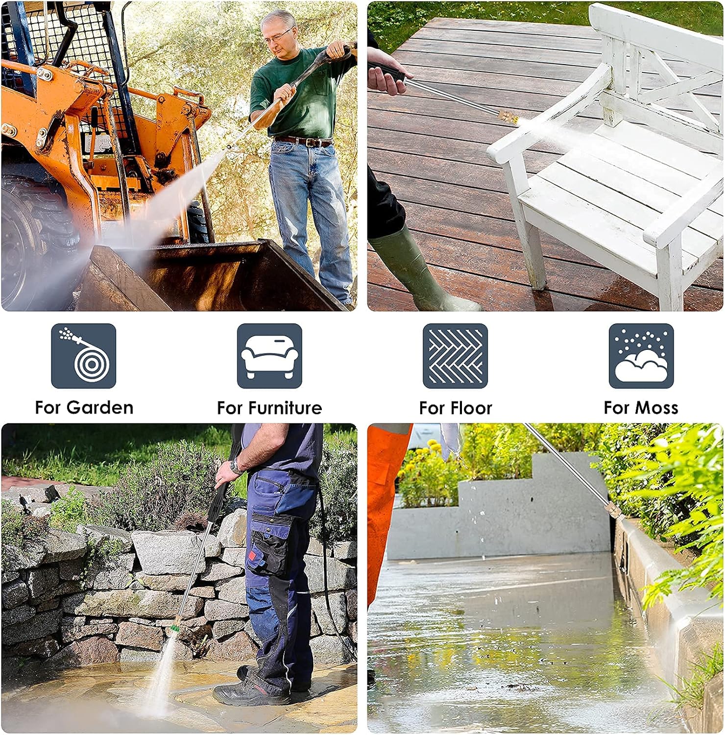 Black Friday Clearance Electric Pressure Washer Homdox 1500PSI Pressure Washer 1.72GPM Power Washer 1500W High Pressure Cleaner Machine with 5 Nozzles Foam Cannon,Best for Cleaning Homes, Cars, Driveways, Patios (Green) Amazing 🔥 Electric Pressure Washer Homdox 1500PSI Pressure Washer 1.72GPM Power Washer 1500W High Pressure Cleaner Machine with 5 Nozzles Foam Cannon,Best for Cleaning Homes, Cars, Driveways, Patios (Green)