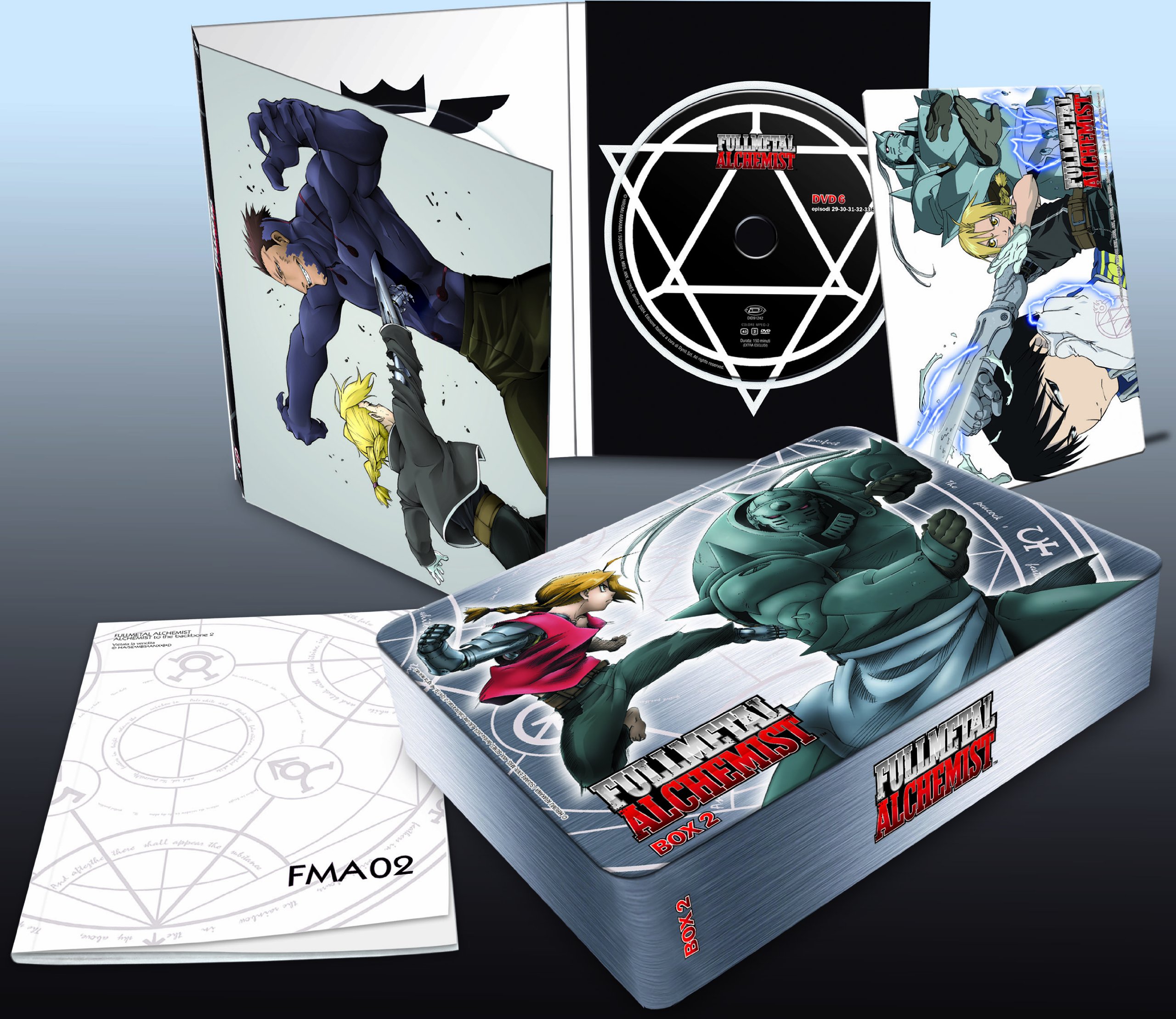 Fullmetal Alchemist - Metal Box #02 (Limited) (Eps 18-34) (3 Dvd)