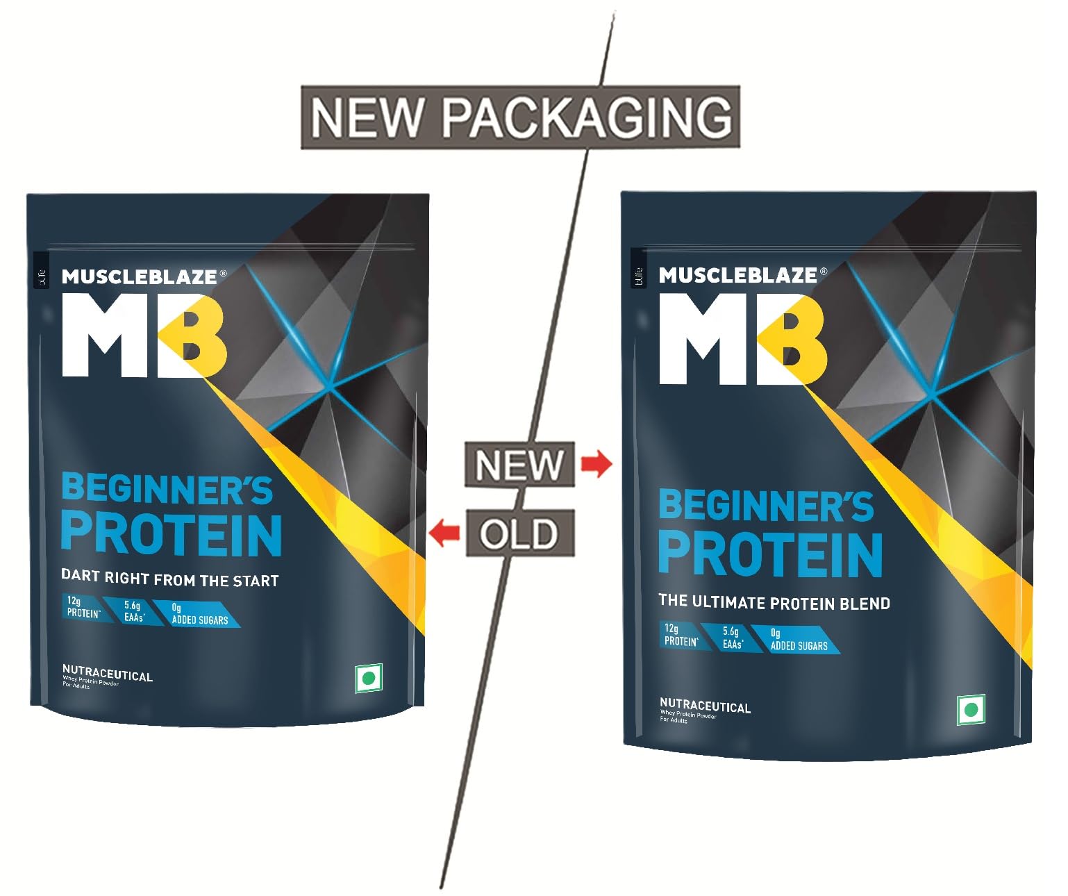 MuscleBlaze Beginner's Whey Protein Powder, Chocolate, 1kg (2.2lbs) — Amazon image 2