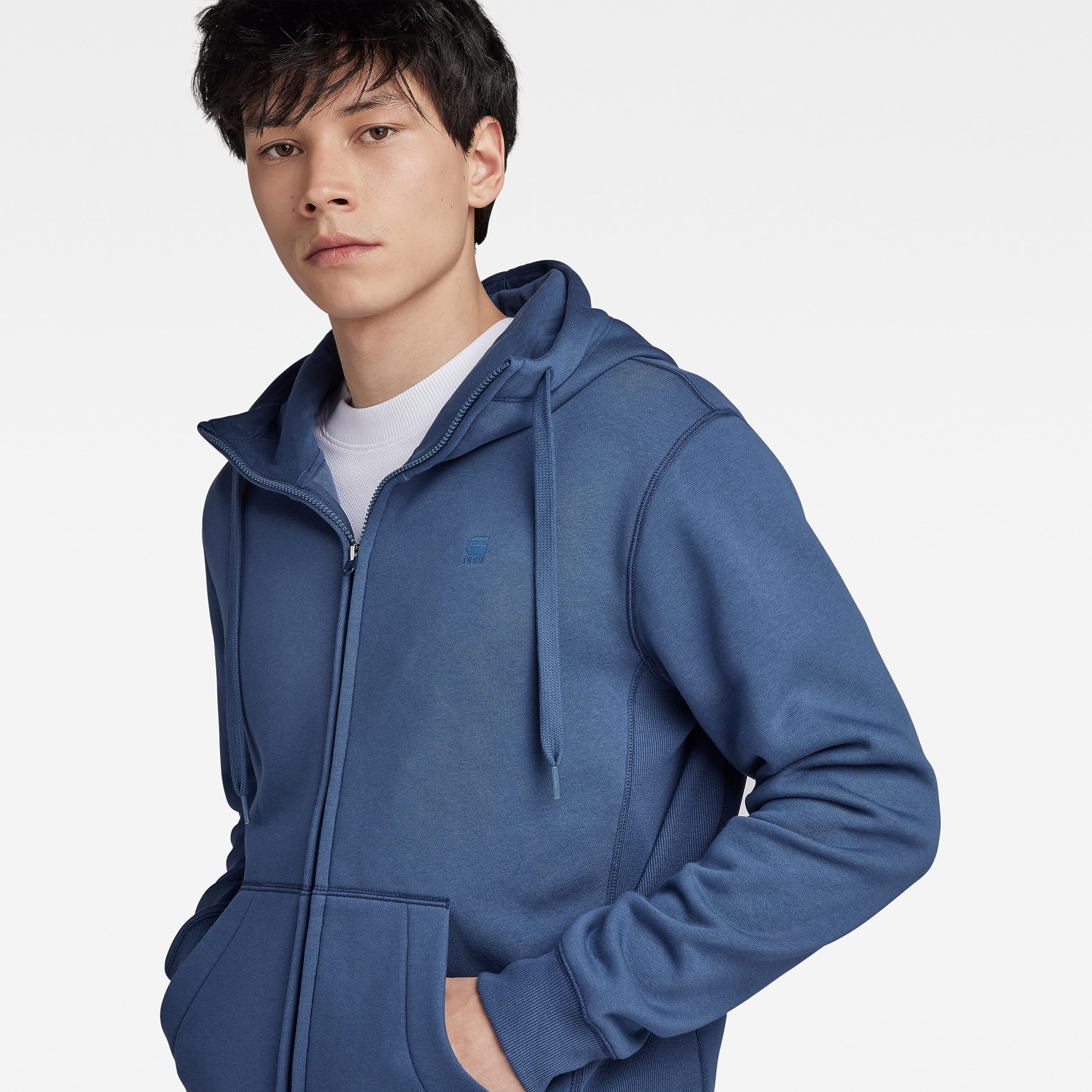 G-STAR Bluza z kapturem Mężczyźni Premium Core Hooded Zip Sweater
