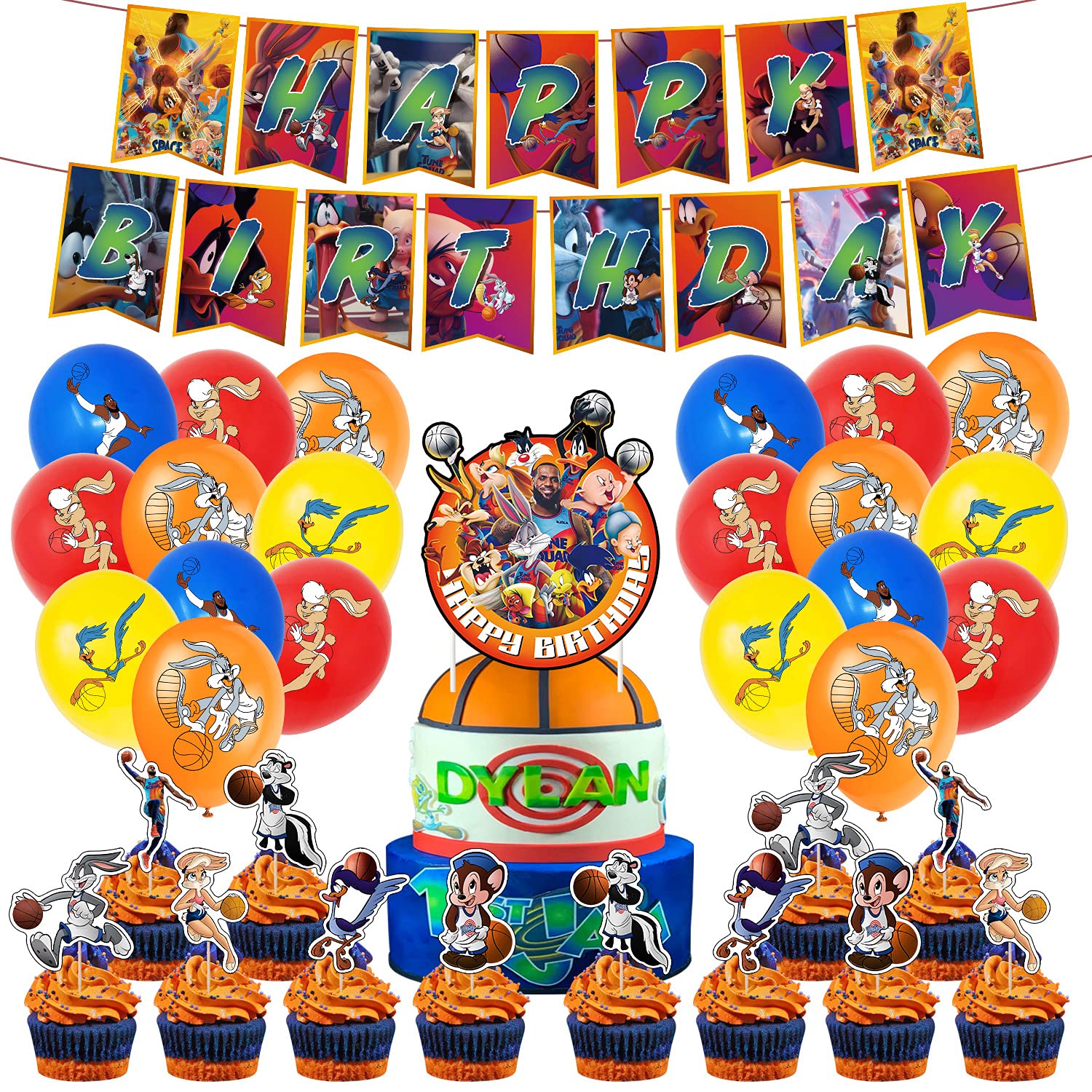 Buy Heidaman,Space Jam Party Supplies,Space Jam Party Decorations,Space