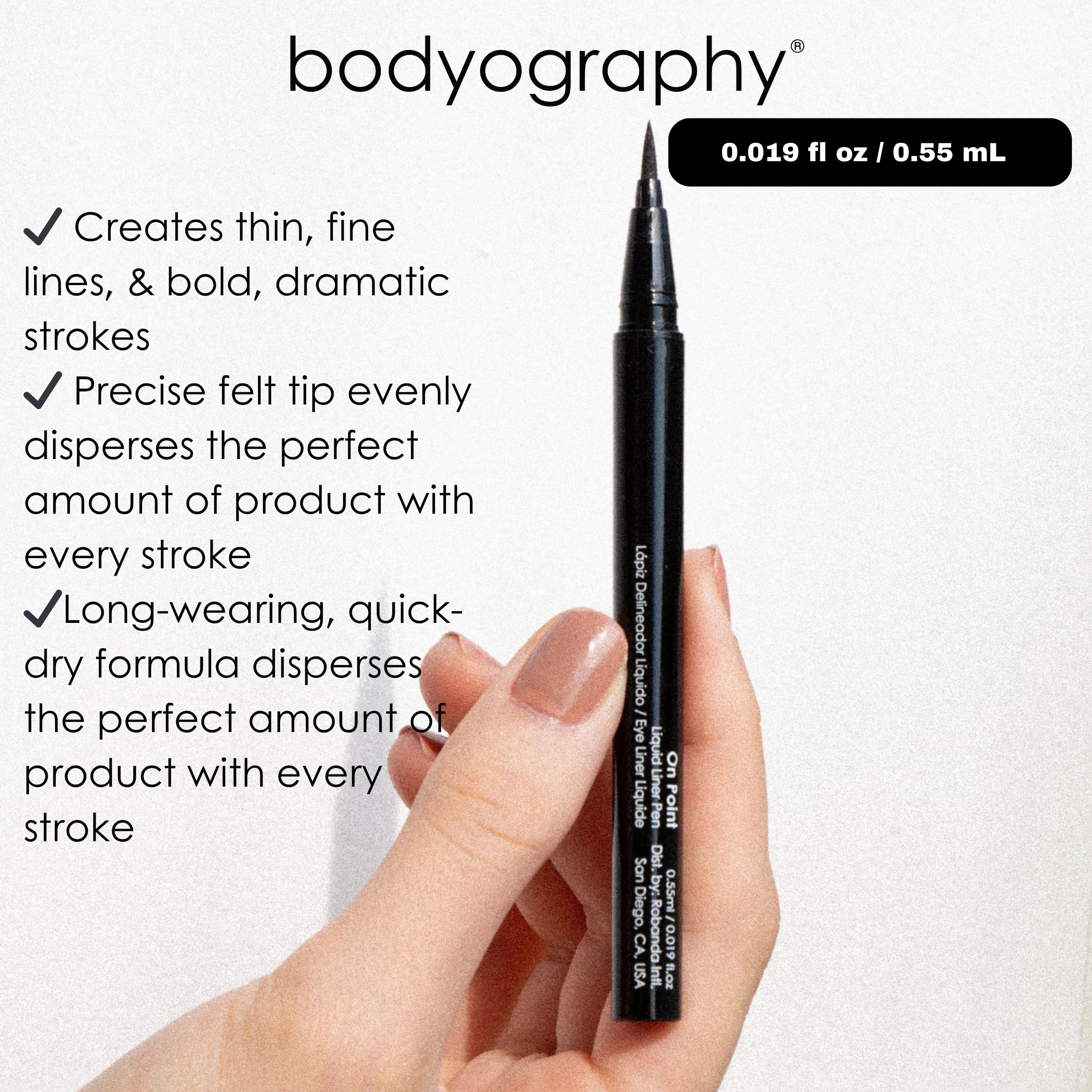 Amazon.co.jp: Bodyography On Point リキッドライナーペン – クイック