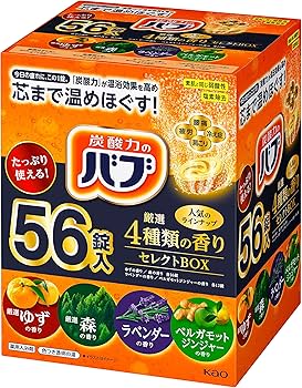 Amazon.co.jp: Bub 4 Scent Selected Box, Medicinal Use, 56