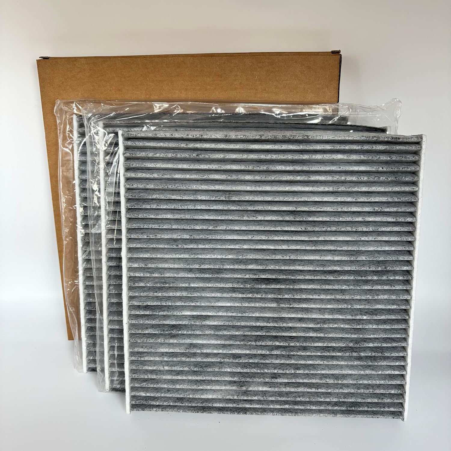 4PCS P609422 cabin air filter with Activated Carbon Compatible with Freightliner Cascadia, Columbia,and Coronado Replaces ABPN10G91559,PA4857, P609422, CAF24003, PA10181,AF26235