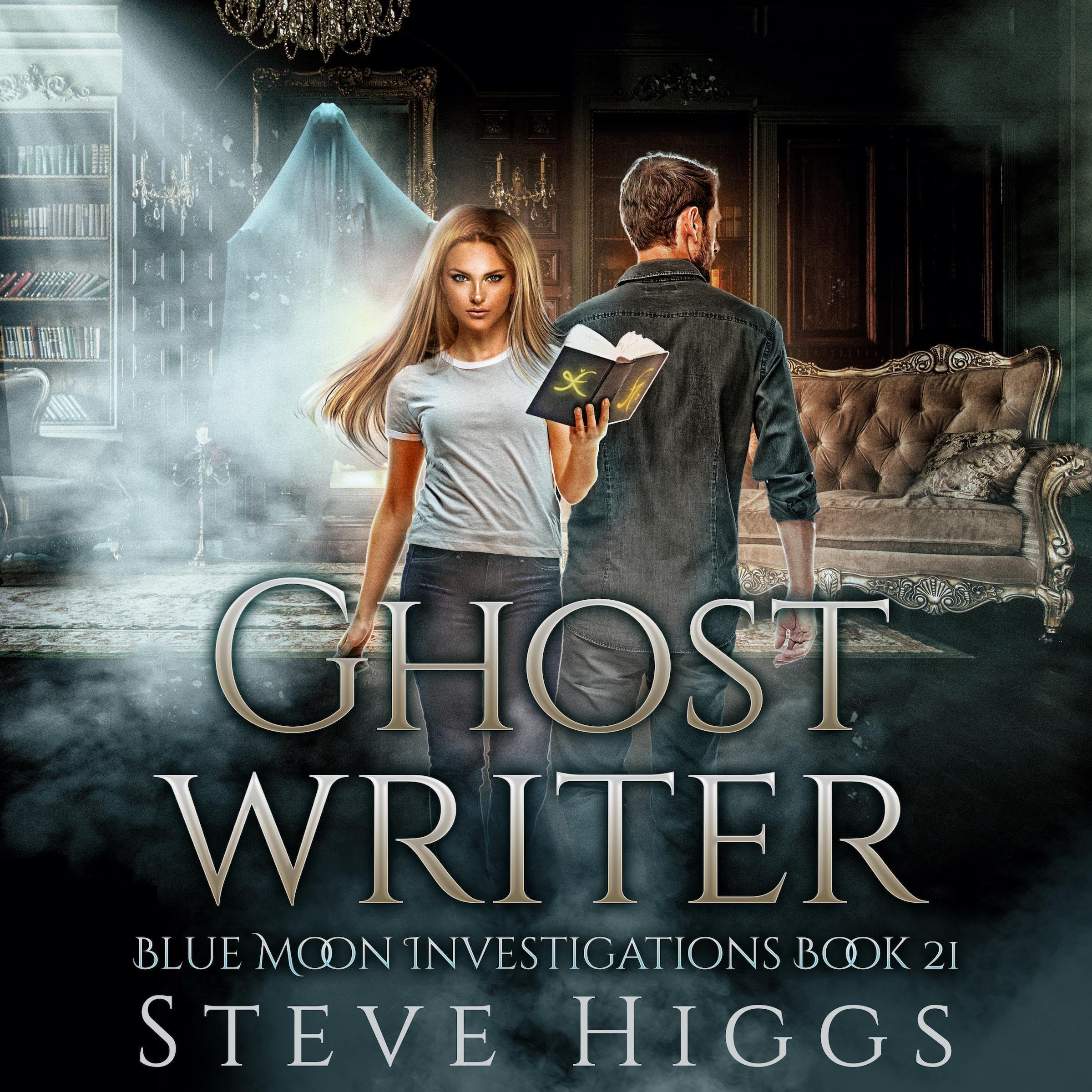 Cover art for Ghost Writer: Blue Moon Investigations, Book 21