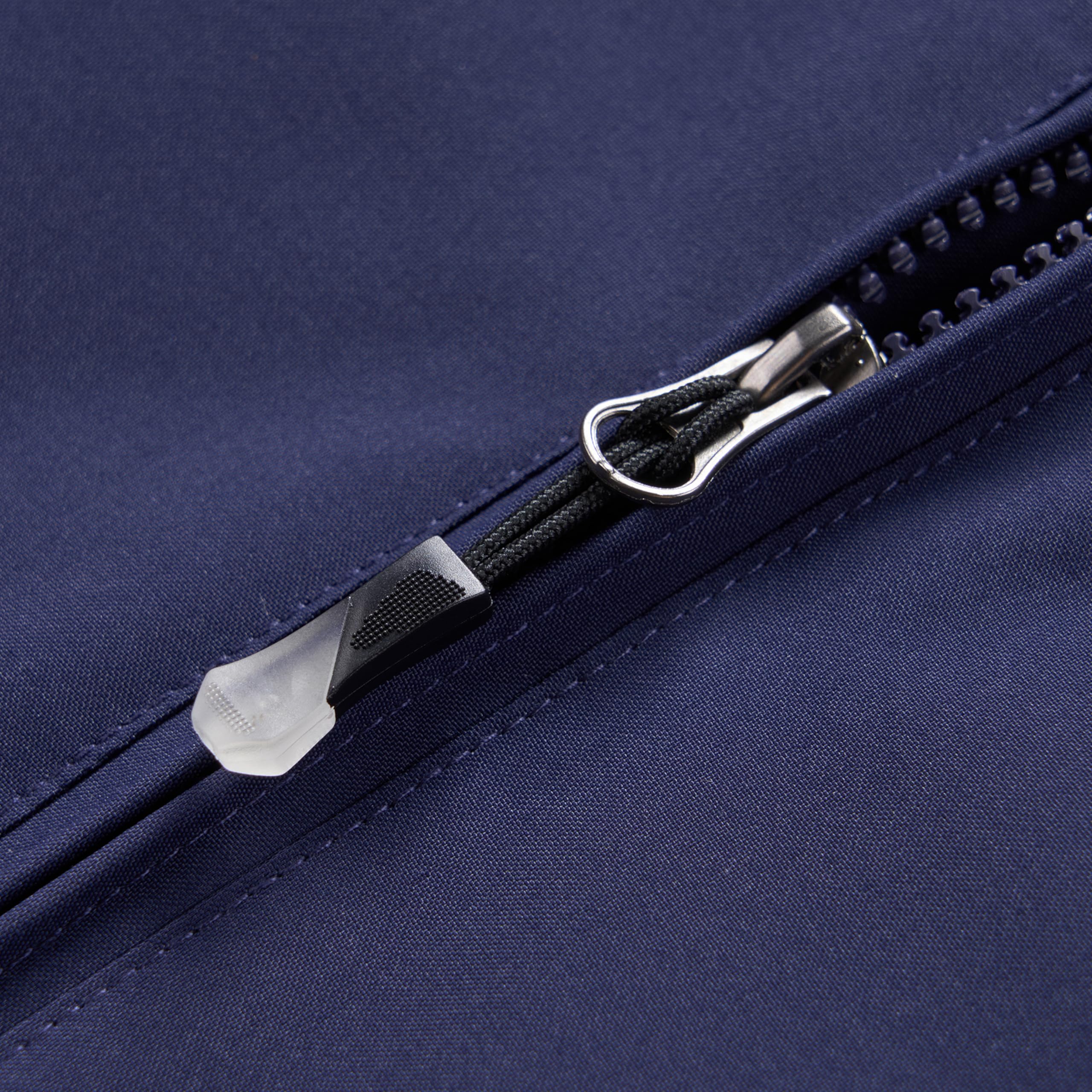 Blu Apparel Veste de pluie imperméable à capuche coupe-vent pour femme