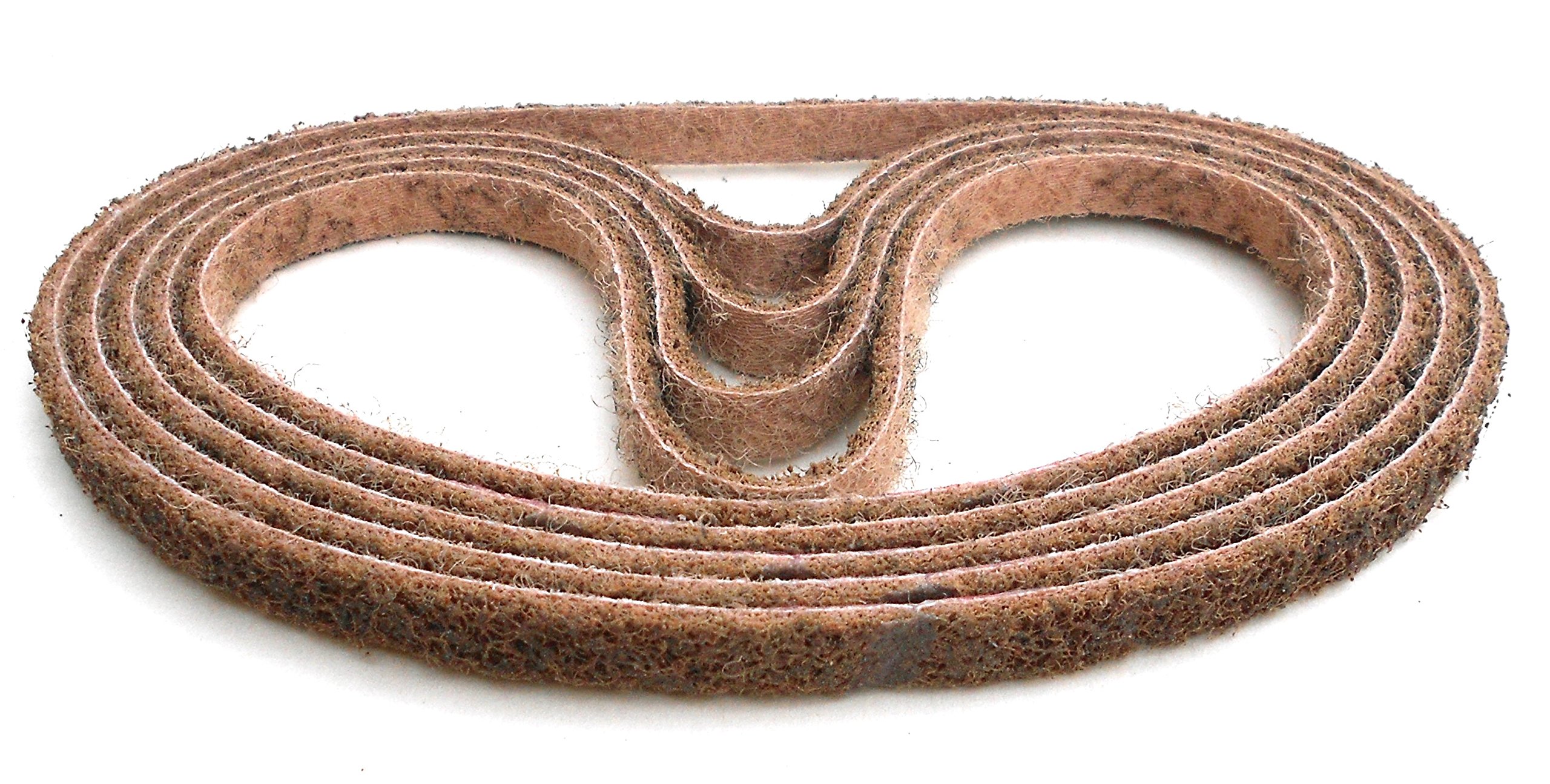 3M Scotch-Brite vliesband/schuurband SC-BS | 30 x 533 mm | bijv. voor Makita 9031 bandvijl of Metabo RBE 9-60 buisbandschuurmachine | korrel naar keuze ( A coarse/grof/bruin