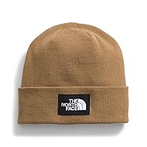 The North Face NF0A3FNT1731 Dock Worker Recycled Beanie Berretto Uomo Utility Brown Taglia OS