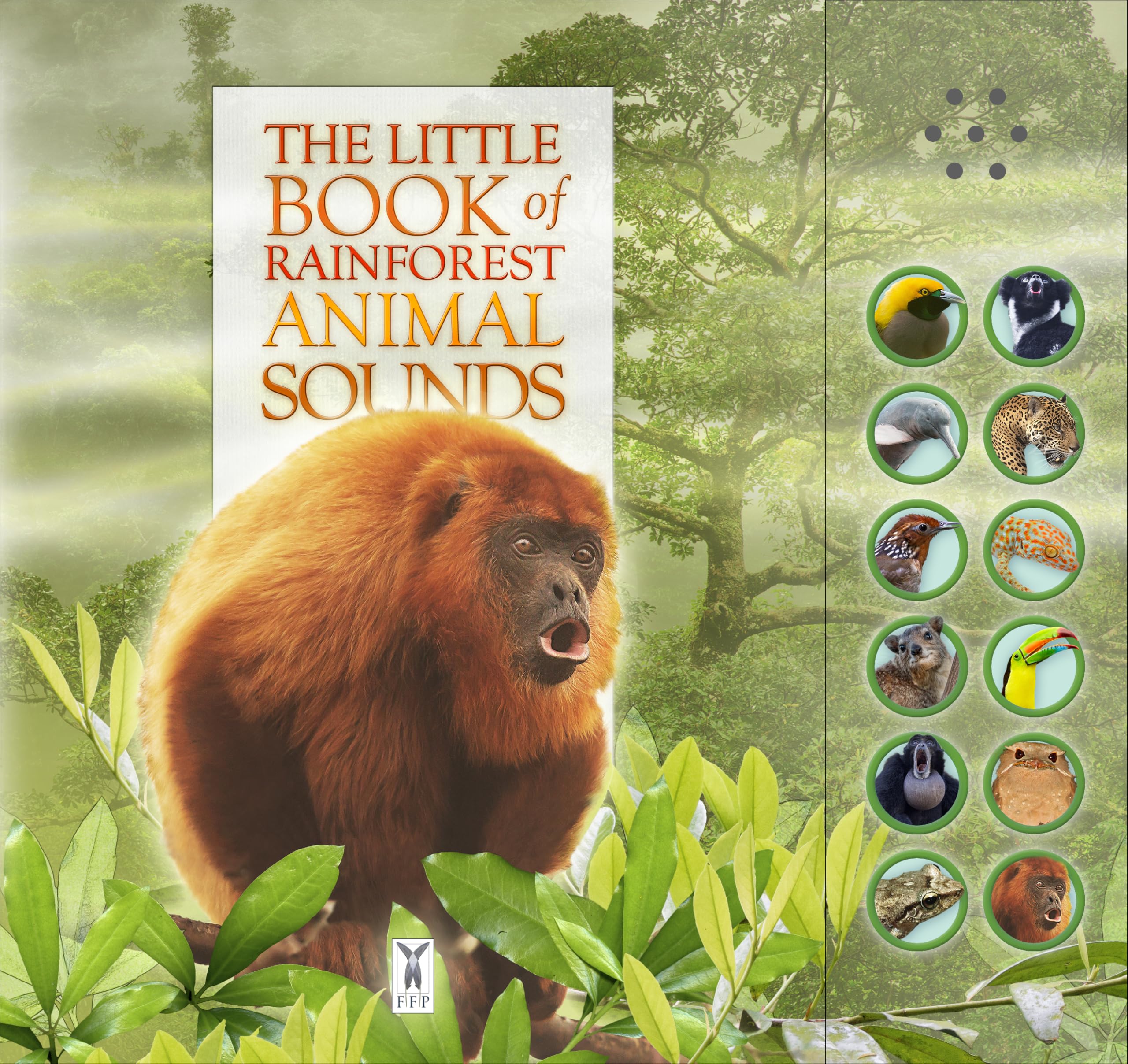 The Little Book of Rainforest Animal Sounds: Interactive sound book for young nature enthusiasts: Part of the Little Book of Sounds Series for Children Aged 3 to 8 Years