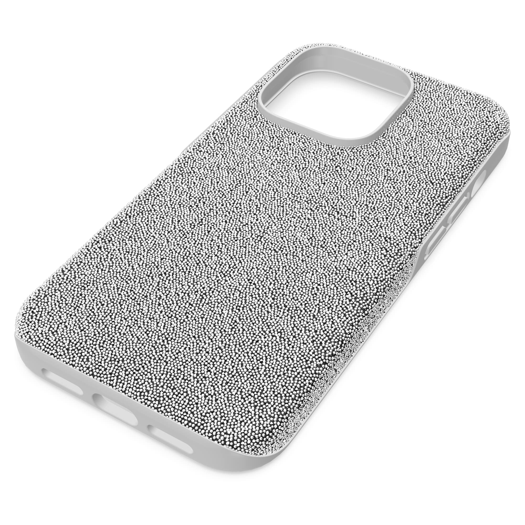 Swarovski Etui na smartfona High, iPhone® 14 Pro, W odcieniu srebra
