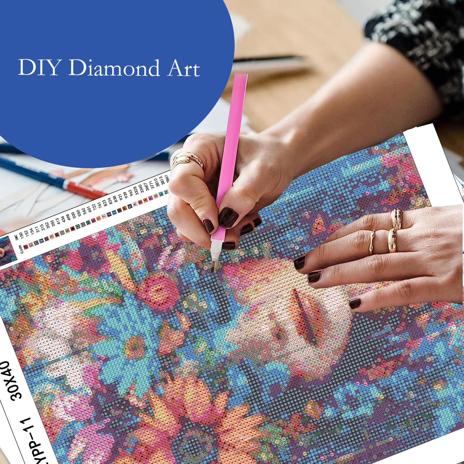 Kit Complet De Peinture Diamants Diy 5D Gorille Diamond