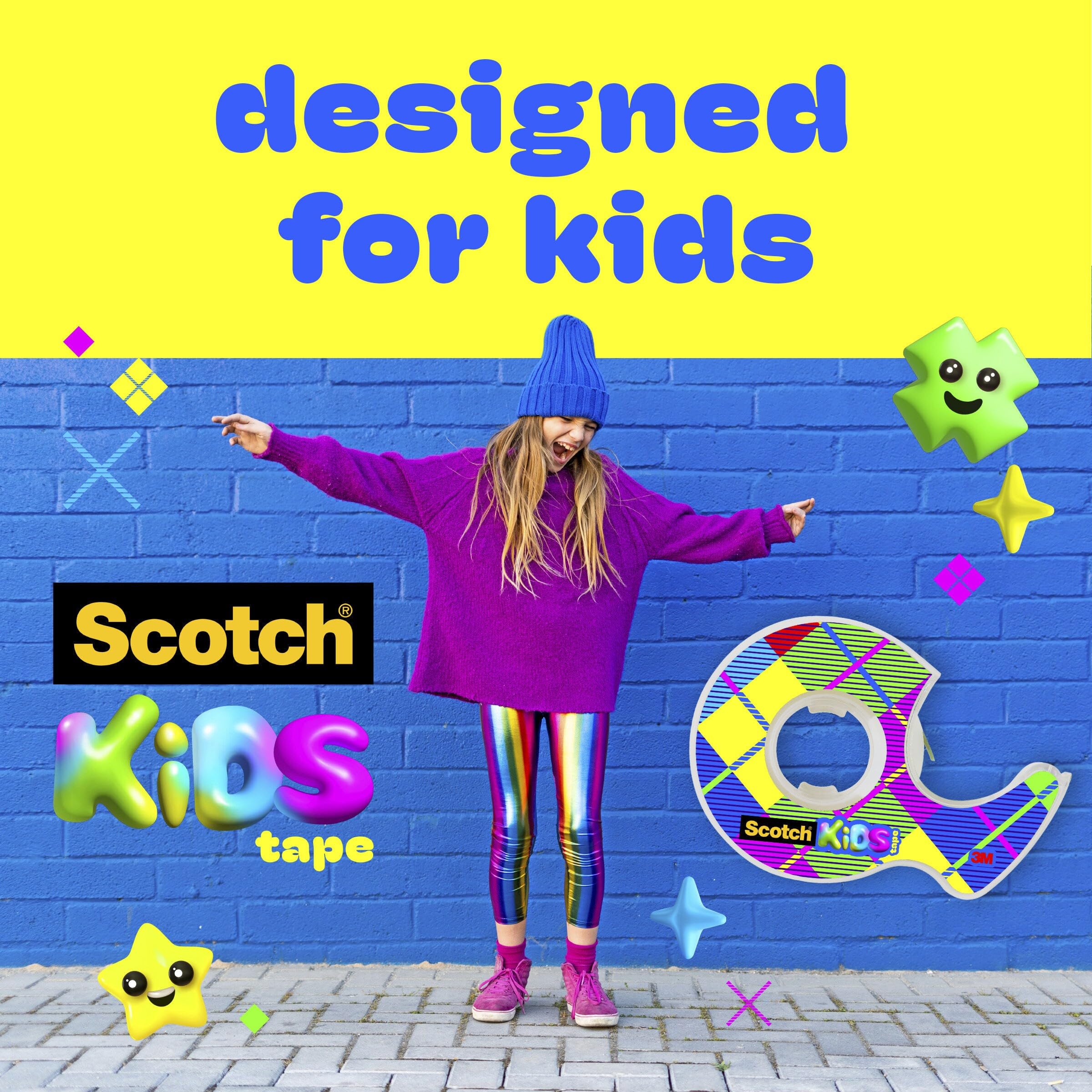 Scotch Unsichtbares Klebeband für Kinder, 19 mm x 15,2 m