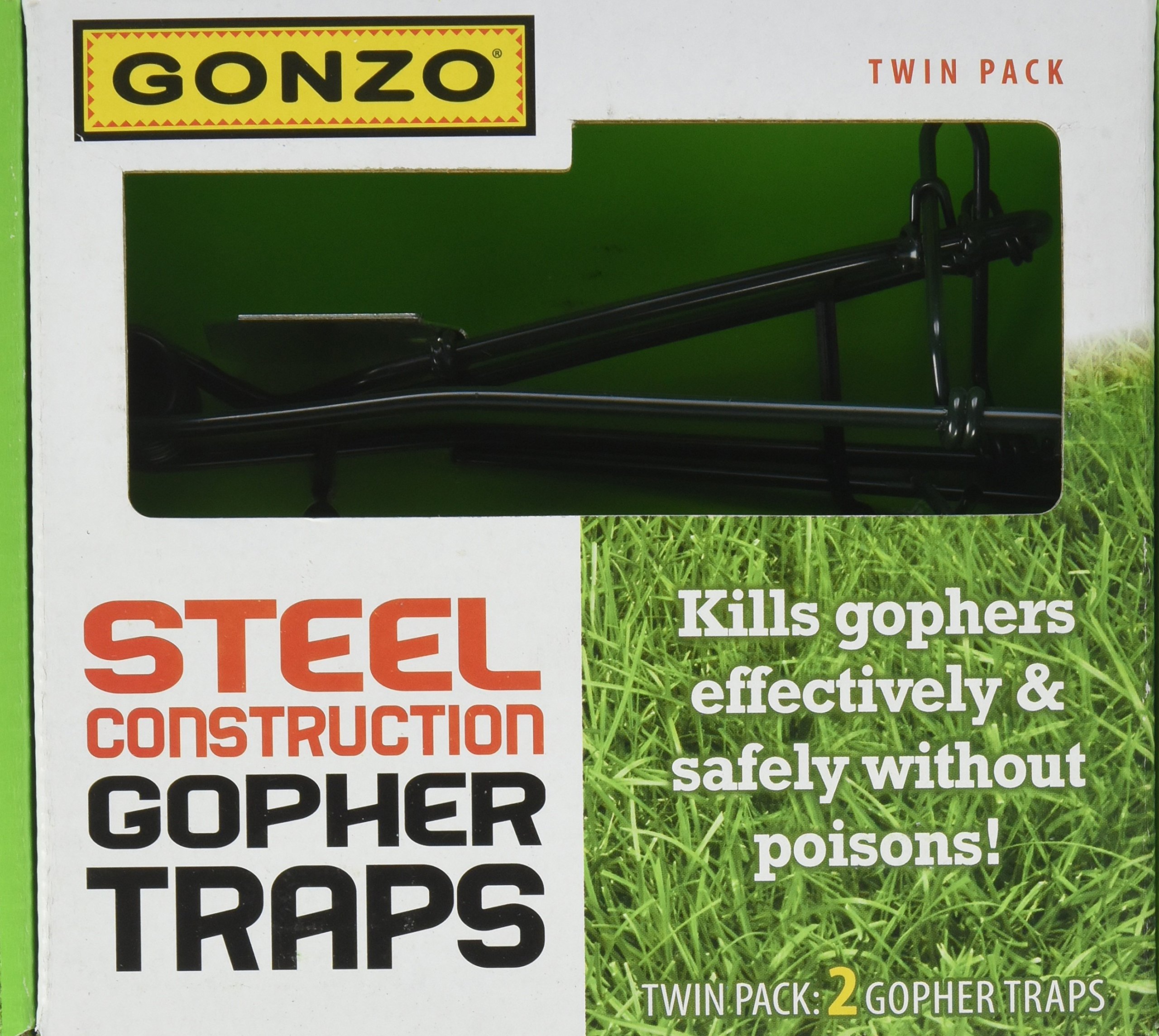 GONZO 100518442 Gopher Trap, Brown/A