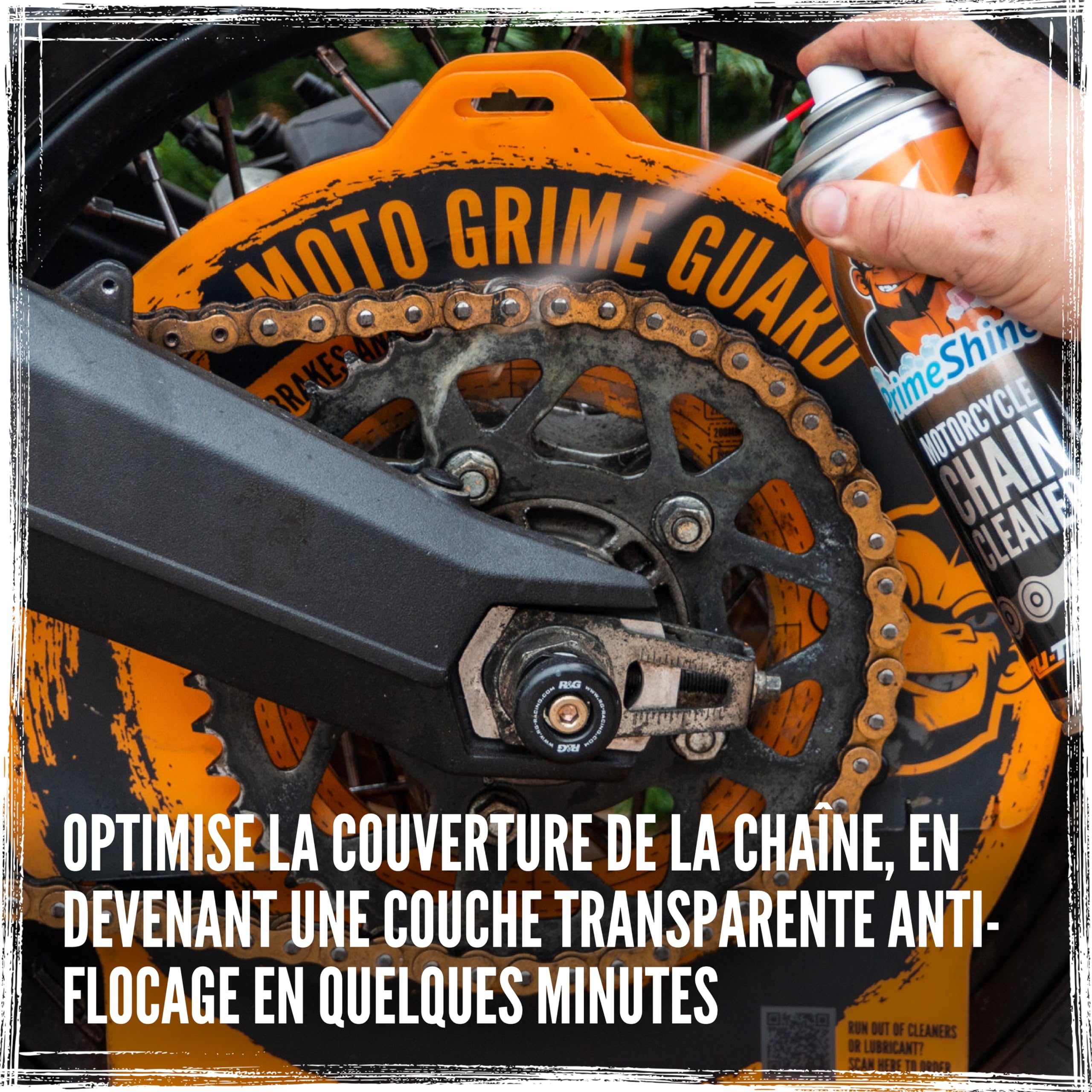 Tru Tension | Moto Grime Guard | Outils et Accessoires pour Motos