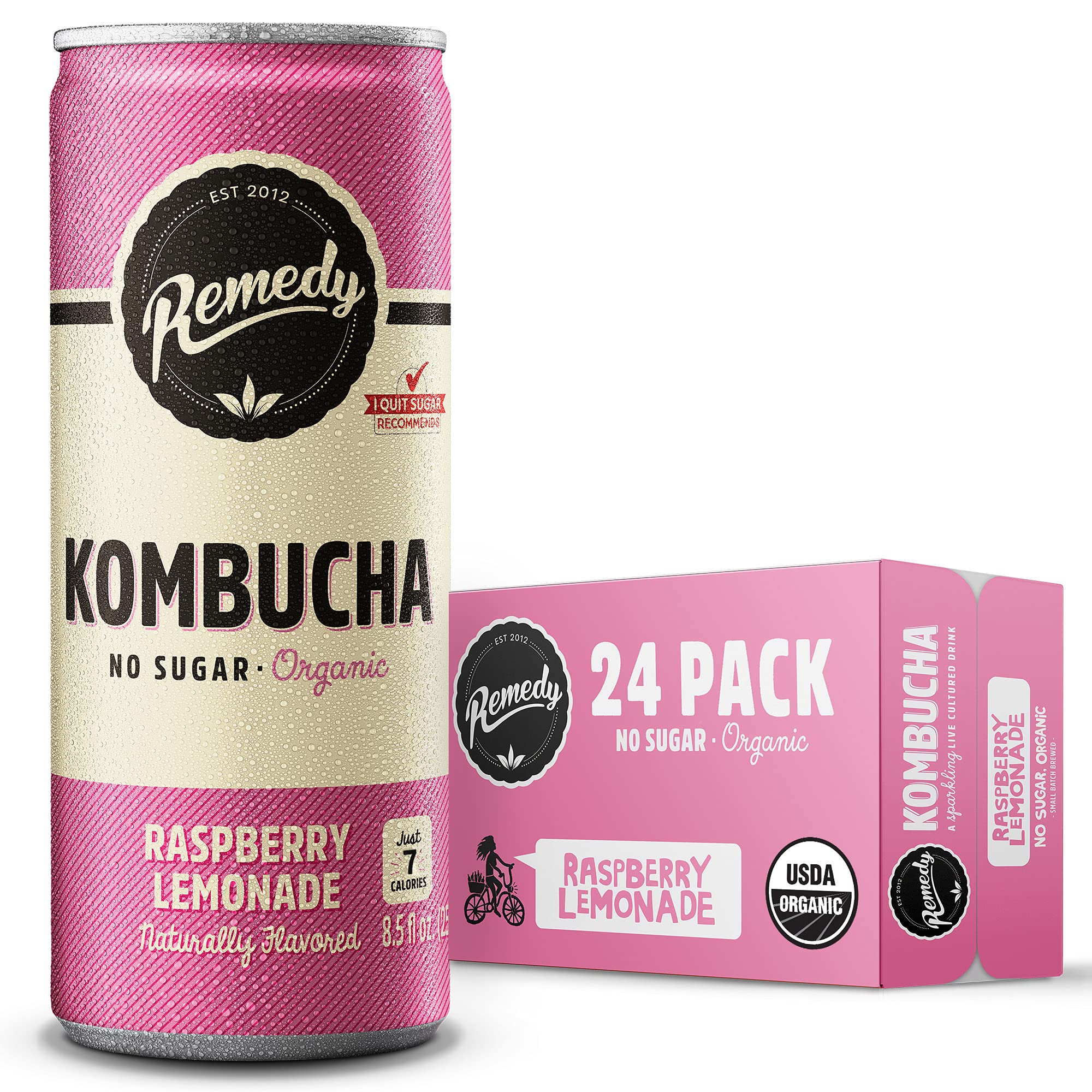 Buy Remedy Kombucha Tea Drink Sugar Free, Keto, Vegan & Gluten Free
