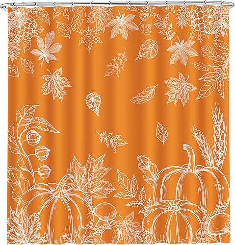 Miniatura 9 de Cortina de ducha de Pascua, cortina de ducha de Pascua para baño, feliz Pascua con huevos de conejo y tulipanes, flores, primavera, vacaciones, tela