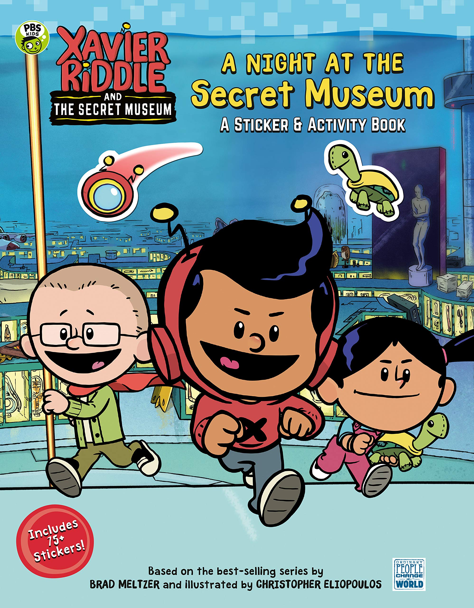 A Night at the Secret Museum: A Sticker & Activity