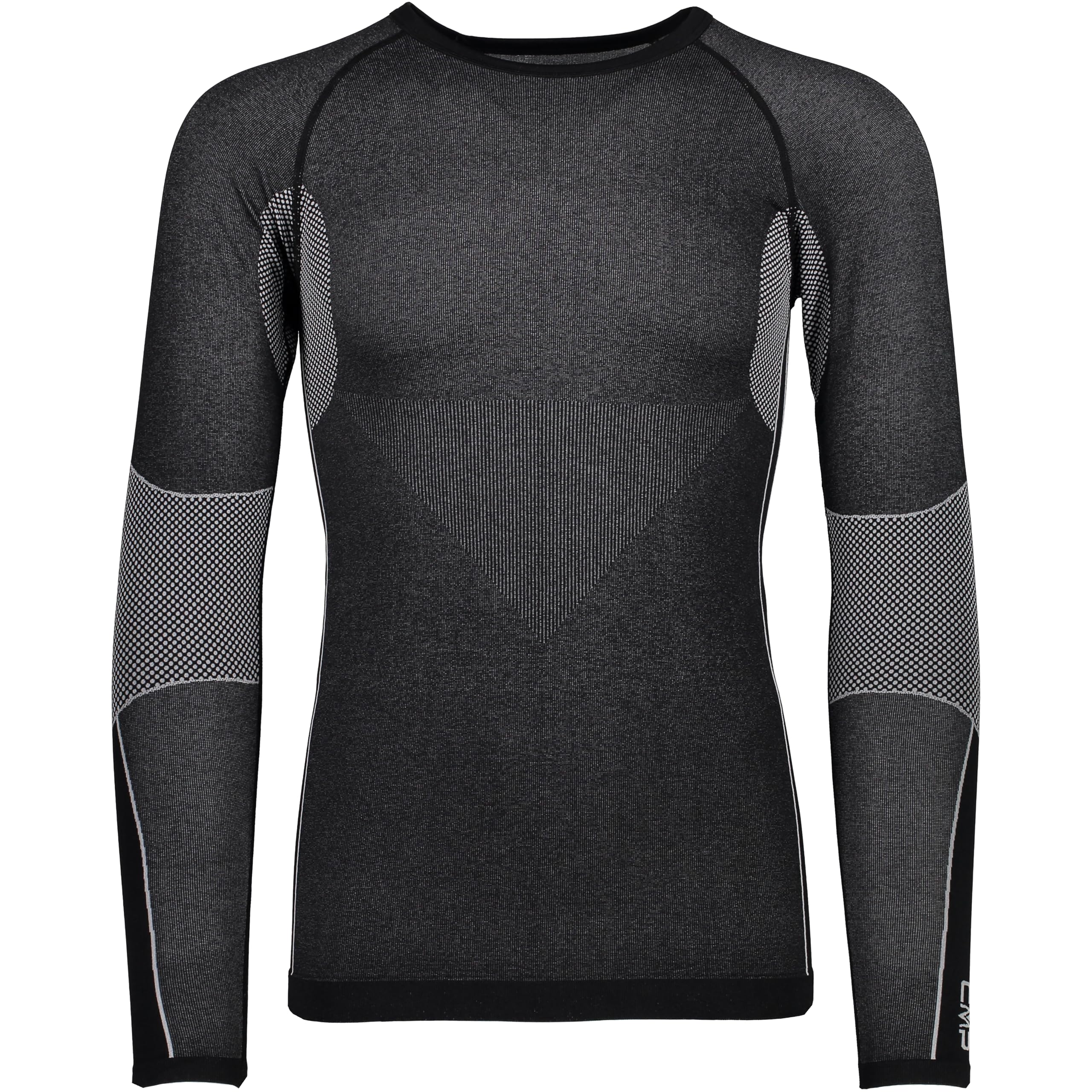 CMP - Man Seamless Sweat, Black, XLXXL