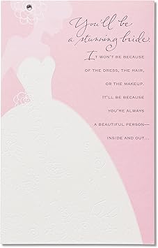 Bridal Shower Card Sayings Carlton Cards 6012648 Happy Shower Bridal Shower Card : Amazon.ca: Office  Products