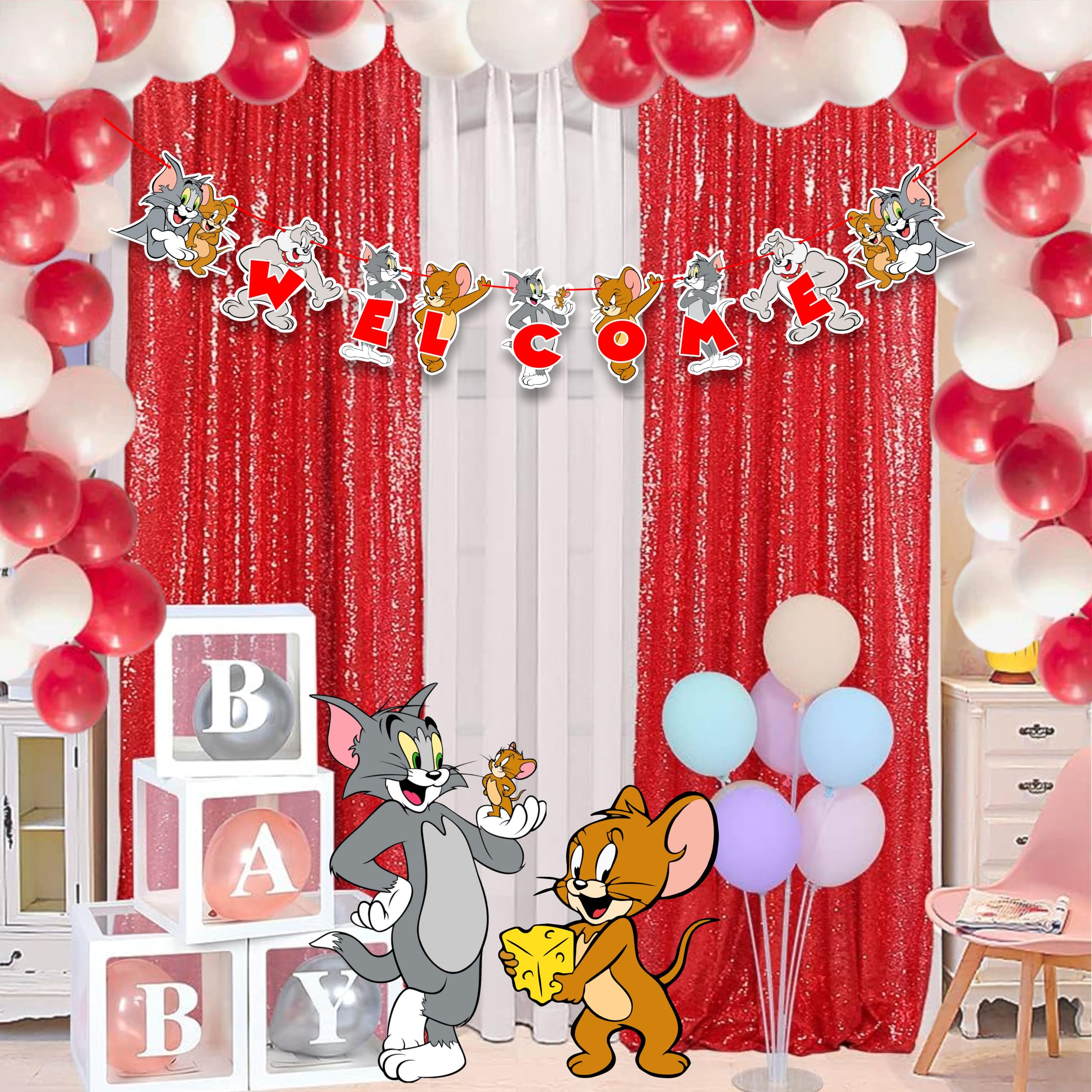 Seyal Tom & Jery Welcome Banner - Image 4