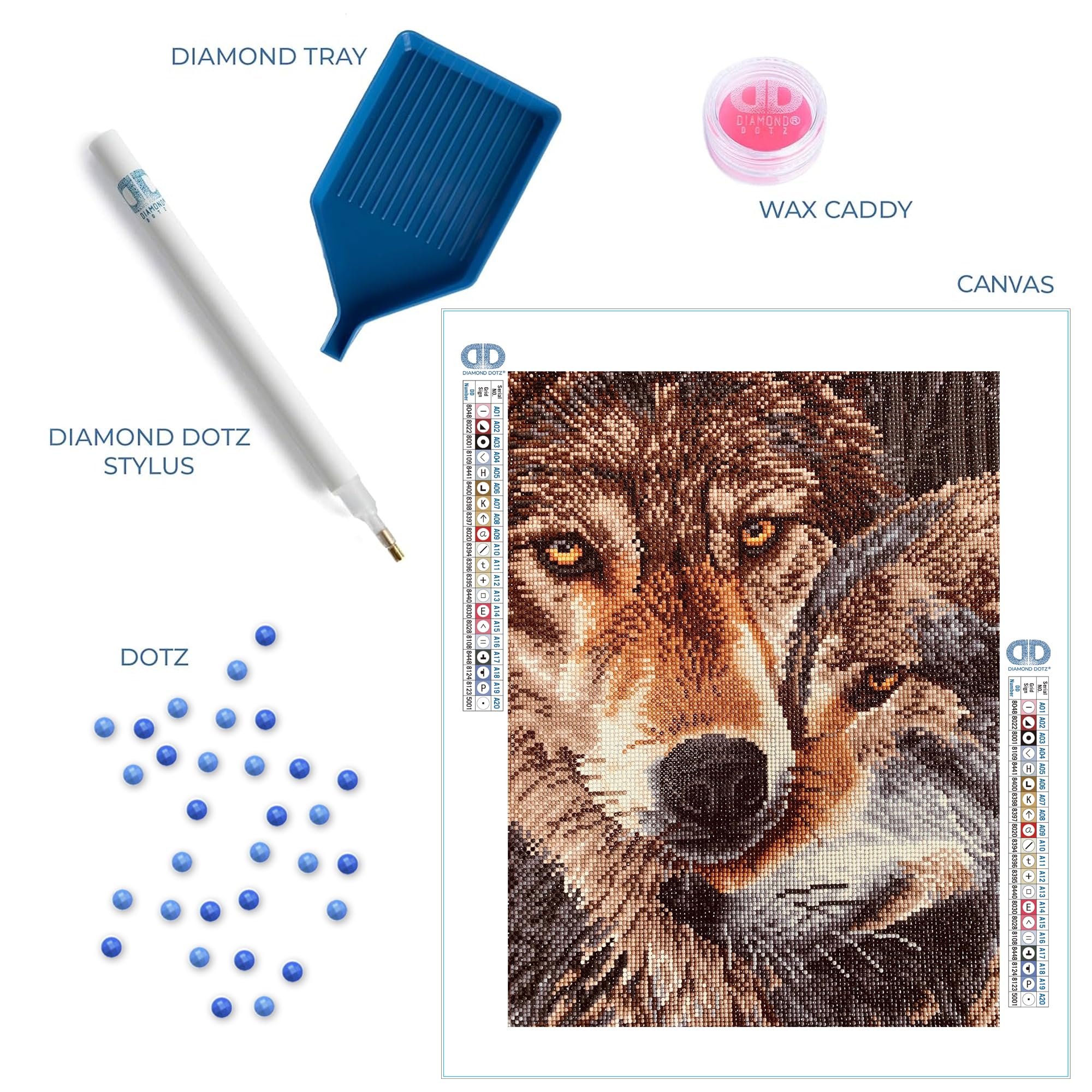 Amazon.com: DIAMOND DOTZ Muzzle Nuzzle Diamond Painting Kits for