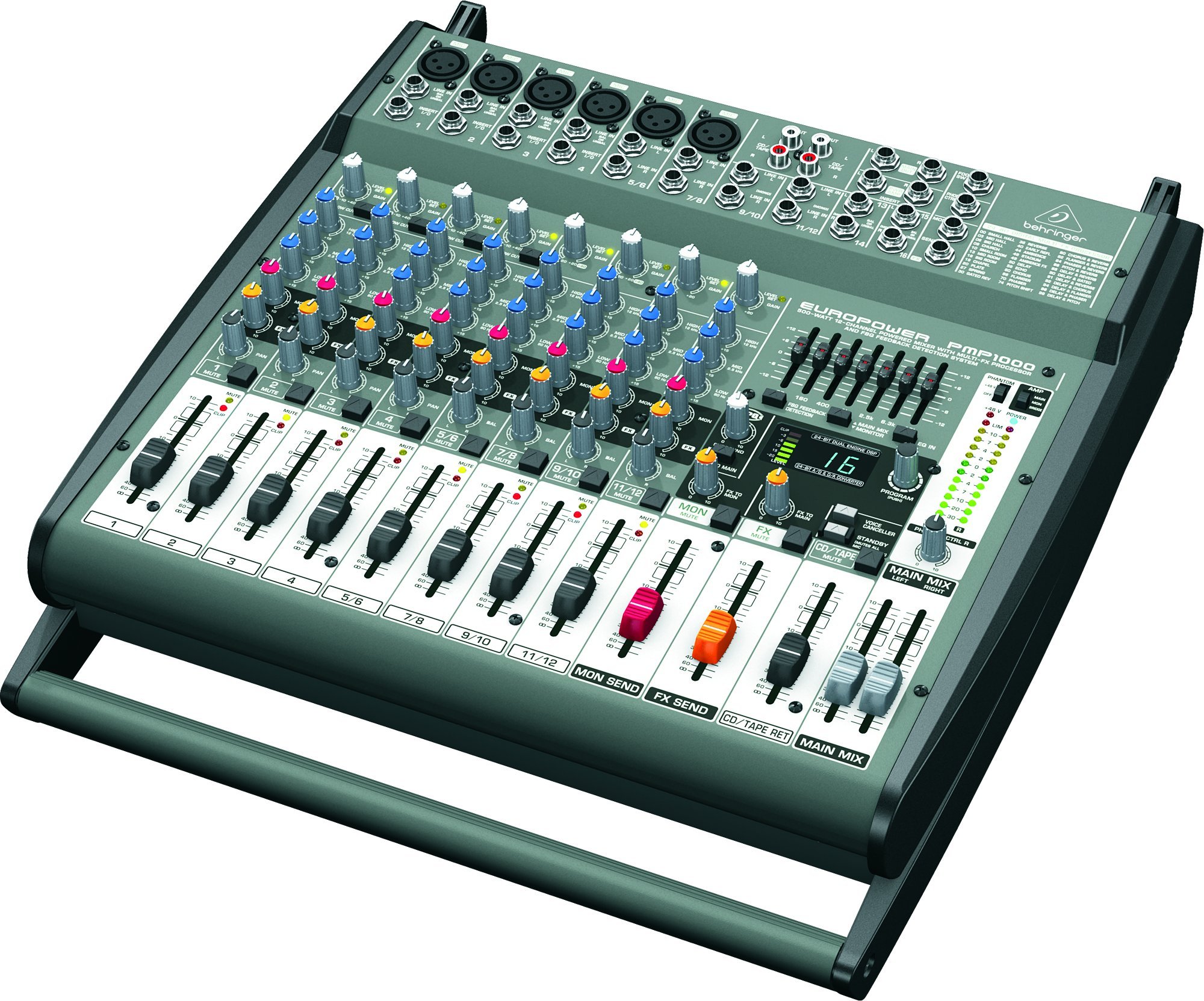 Behringer Europower PMP1000 12-Channel Power Mixer with 500 Watt