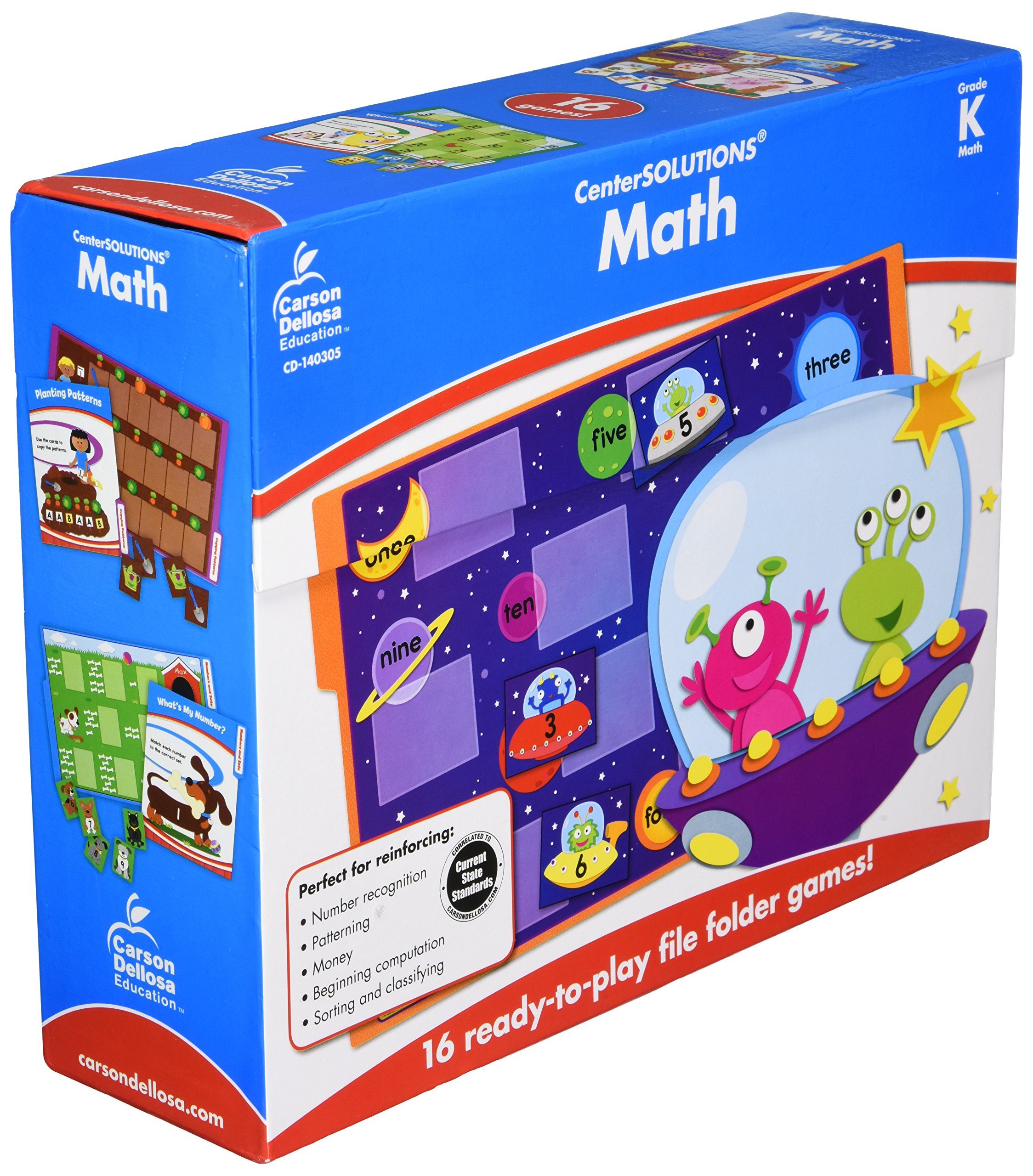 Buy Carson Dellosa Center Solutions Math File Folder Games
