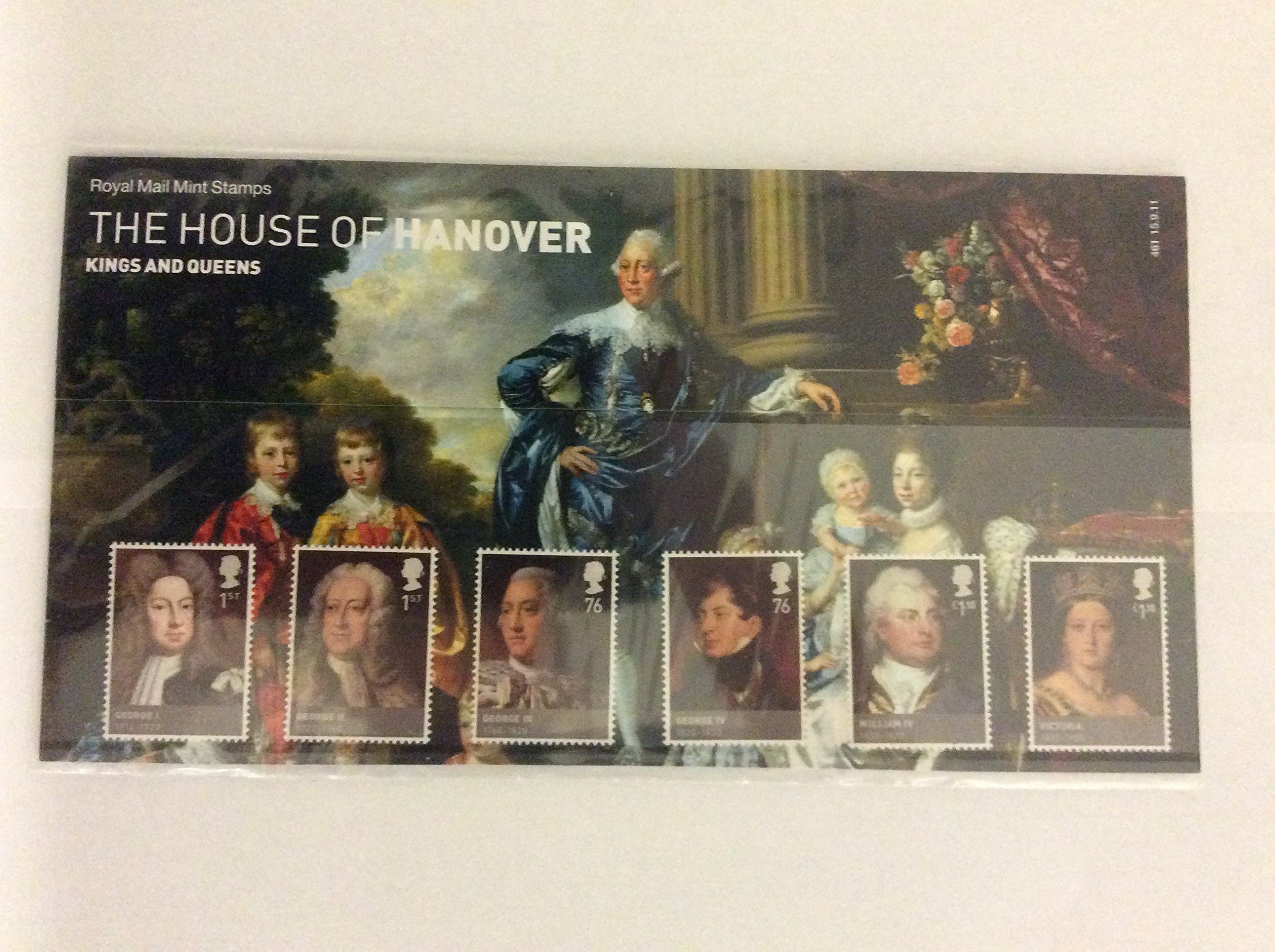 Royal Mail The House Of Hanover Stamps In Presentation Pack