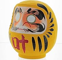 Vista 8 de Muñeca Daruma, fabricada en Japón, éxito y rendimiento (azul, mediano de 4.7 pulgadas)