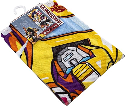 Miniatura 3 de Northwest Toalla de playa, 30" x 60", Transformers Neon Smoke