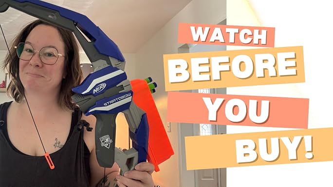 Amazon.com: Nerf Elite StratoBow Bow : Toys & Games