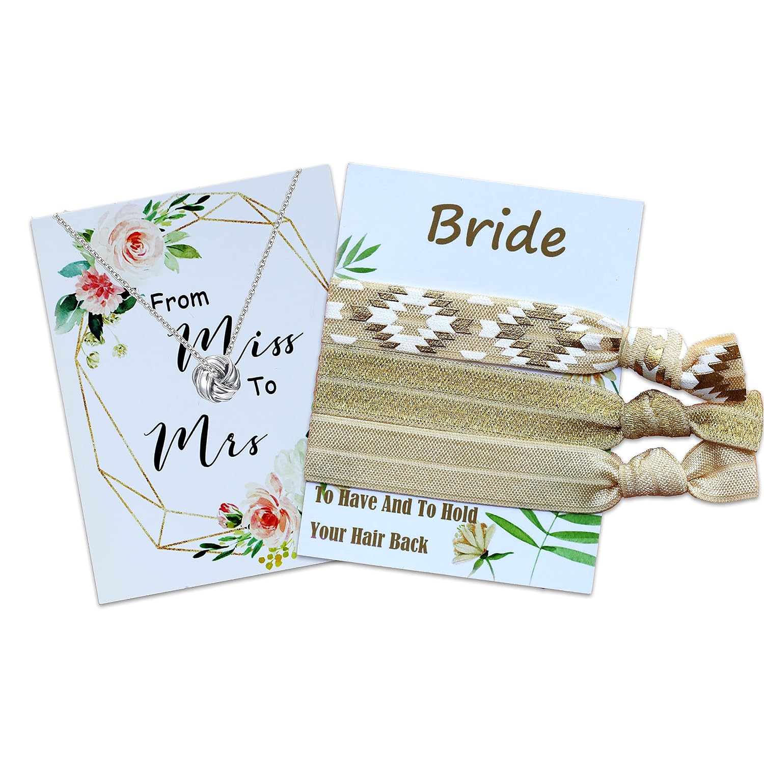 Bride Gifts for Future Mrs, Bachelorette Gifts for Bride as Engagement Gift , Bridal Shower Gift Engaged Gifts for Bride, GOLD