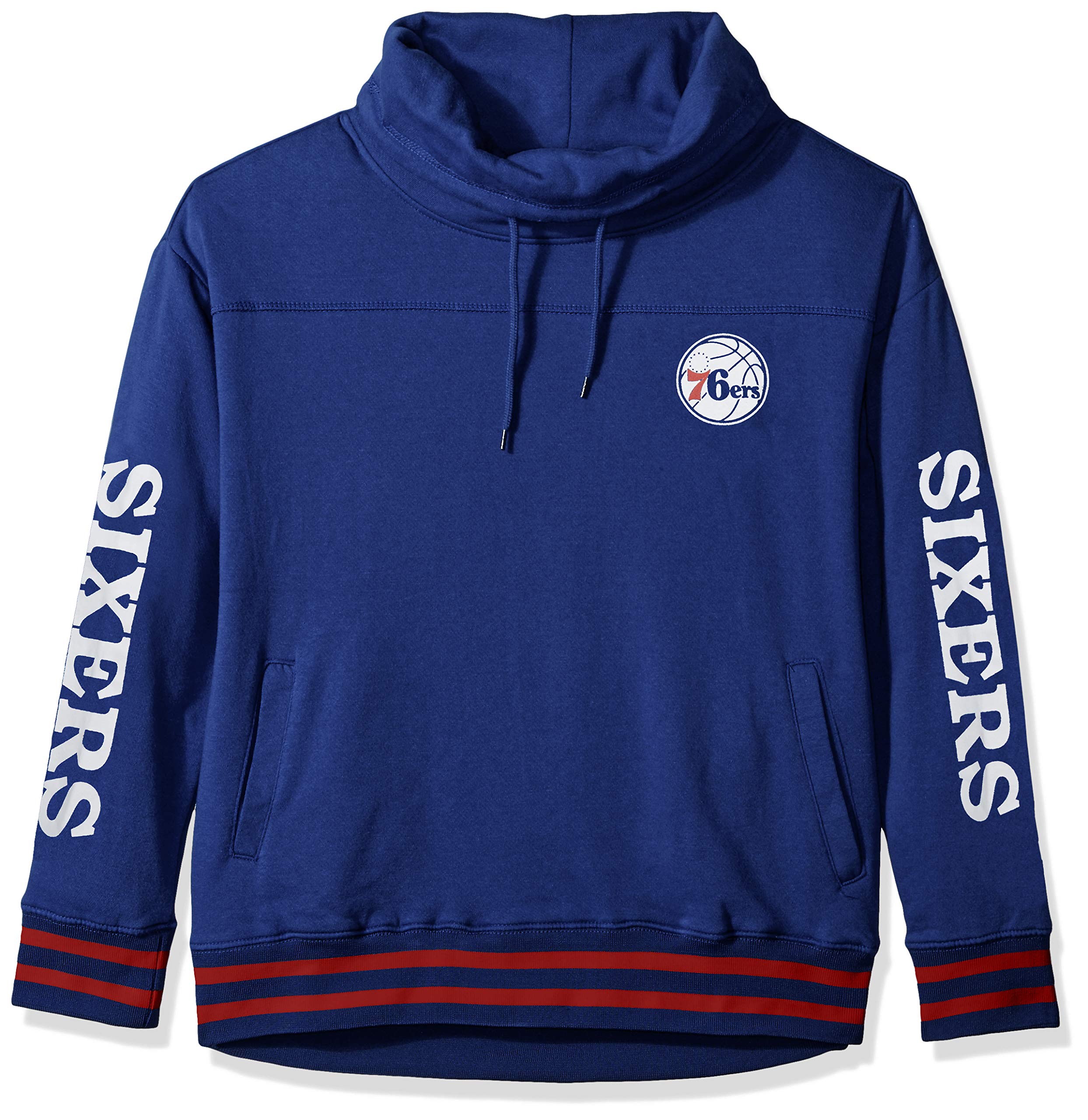 Ultra GameWomen's NBA Official Super Soft Pullover Hoodie Funnel Sweatshirt