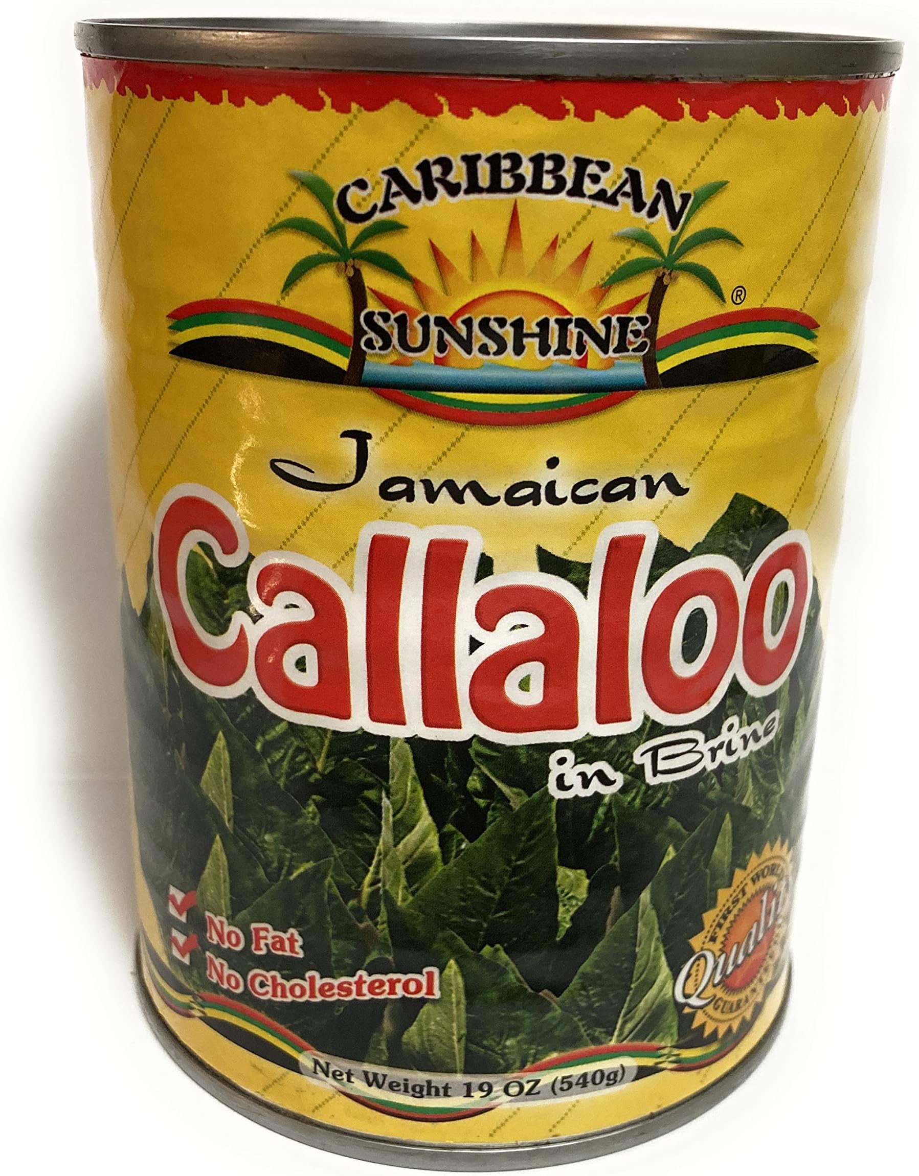JAMAICAN CALLALOO IN BRINE 19 OZ (1 CAN)
