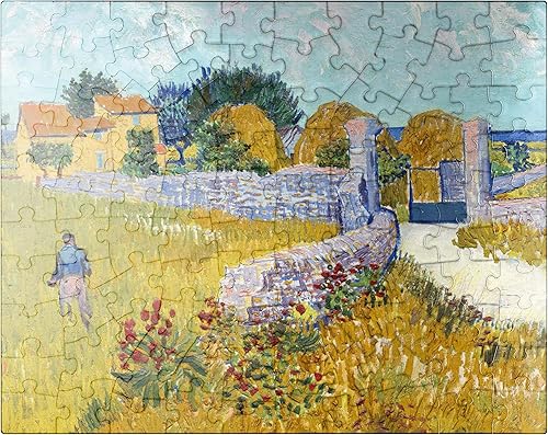 Miniatura 8 de MyPuzzle Farmhouse in Provence 1888 por Vincent Van Gogh - Rompecabezas prémium de 1000 piezas para adultos