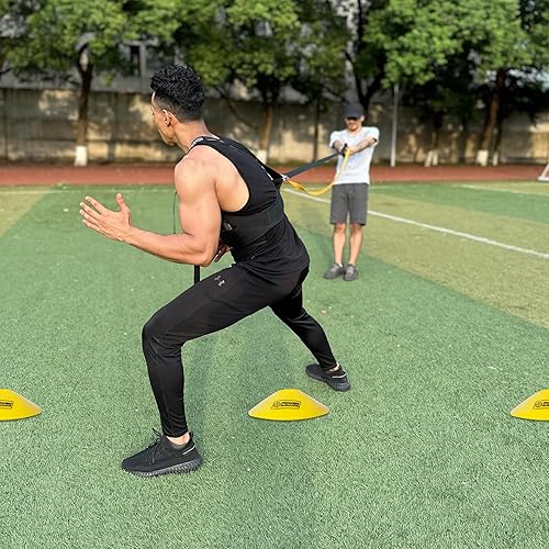 Miniatura 3 de POWER GUIDANCE Equipo de entrenamiento de velocidadSobrecarga Resistencia y liberación, Agilidad y velocidad Equipos para Sprint Running y fútbol,