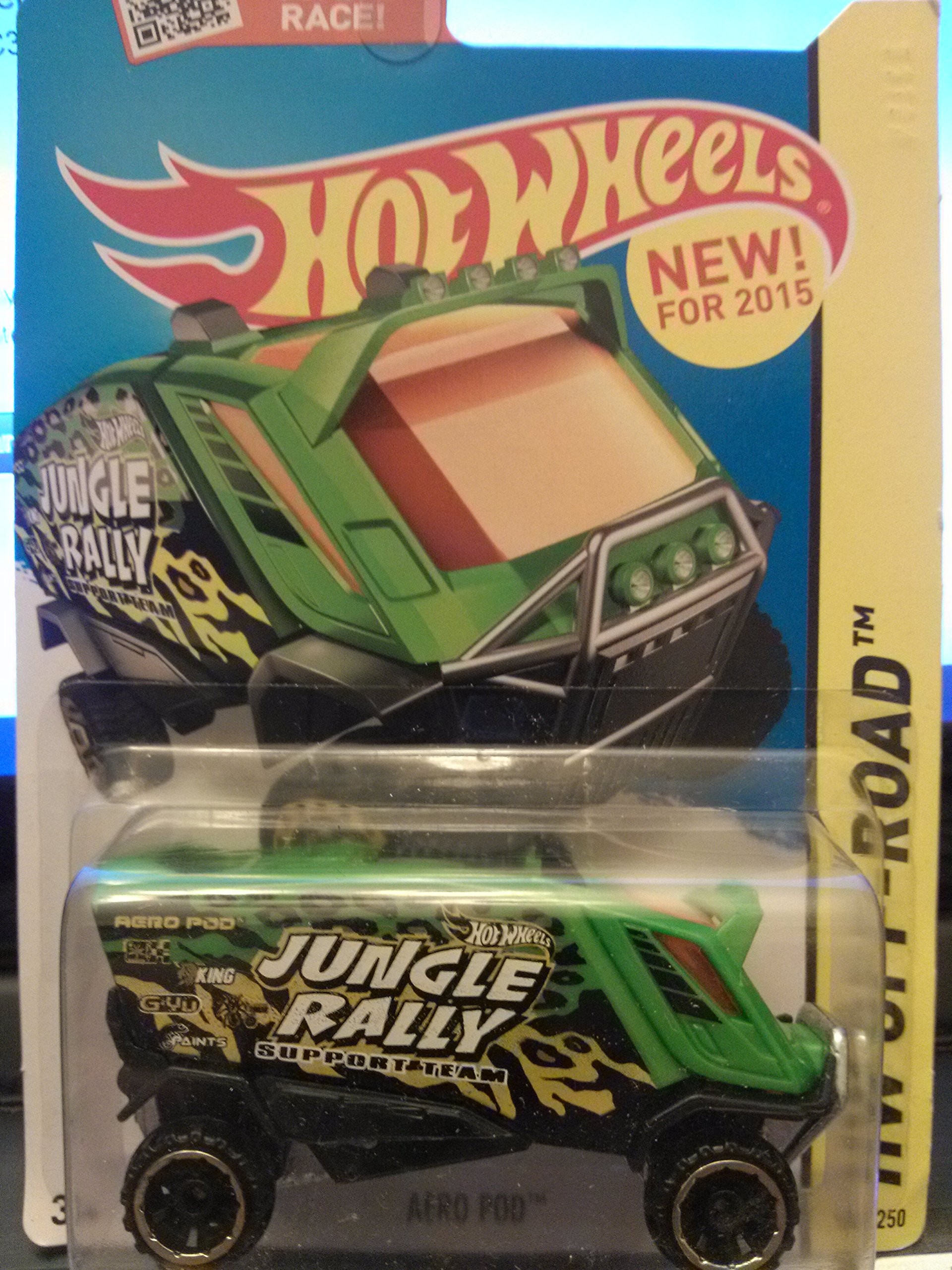 2015 HW Off-Road, Aero Pod [Green/Black] 104/250