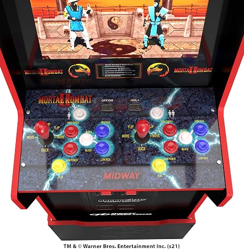 Arcade1UP MIDWAY LEGACY 12 GAMES ARCADE MACHINE WITH RISER - 5