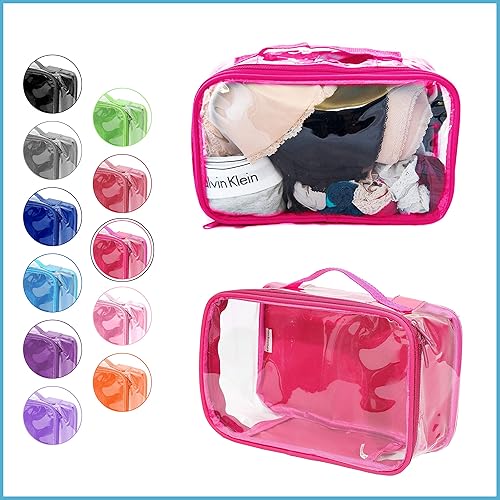 Miniatura 2 de Pequeño cubo de embalaje de viaje transparentebolsa de plástico de PVC transparente para llevar en maleta, mochila o bolsa de pañalesaccesorios