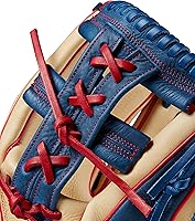 Vista 23 de WILSON 2024 A1000 Infield Guantes de béisbol - 11, 11.5, 11.75 y 12 pulgadas amarillo